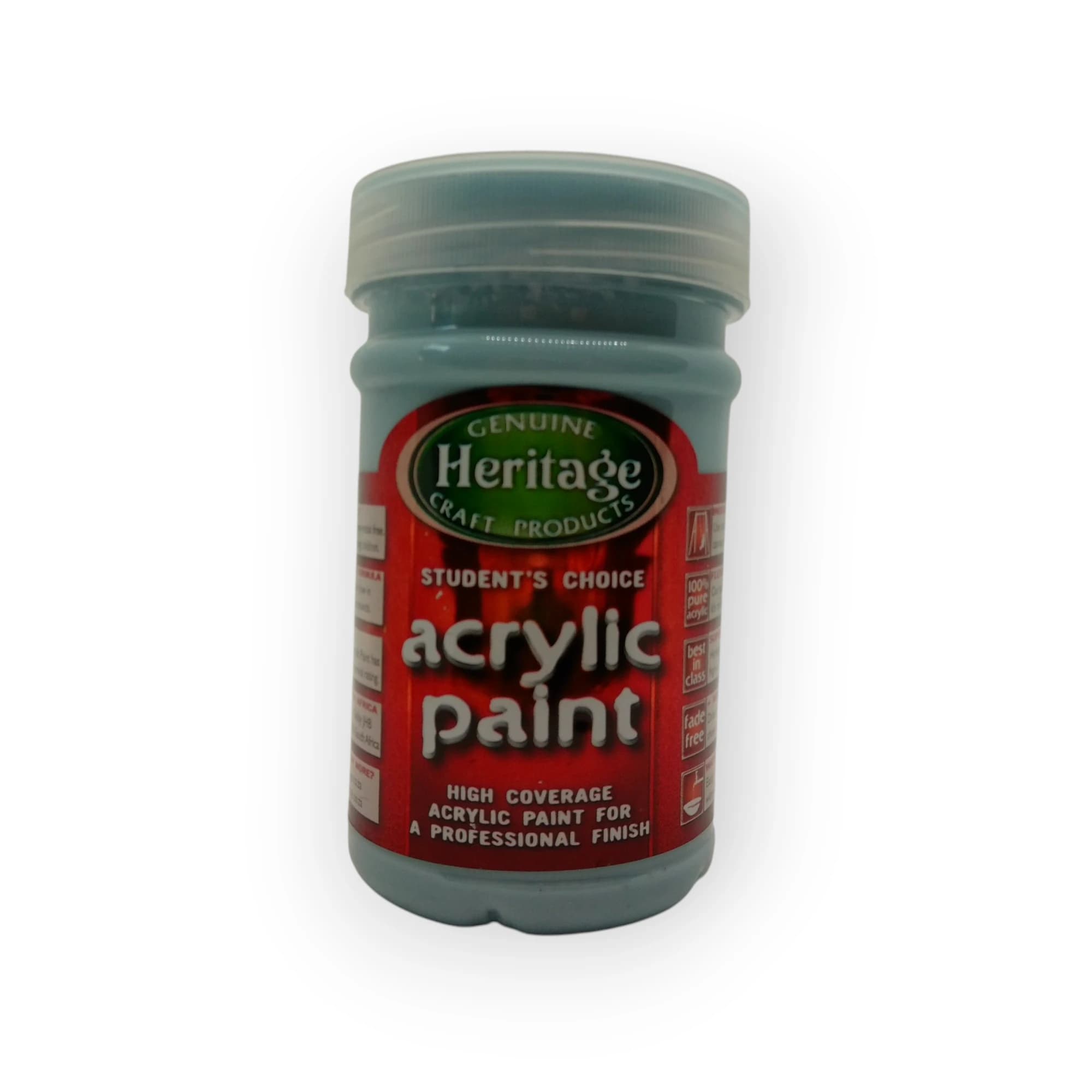 Heritage Acrylic Paint (Cloud Grey) 250ml