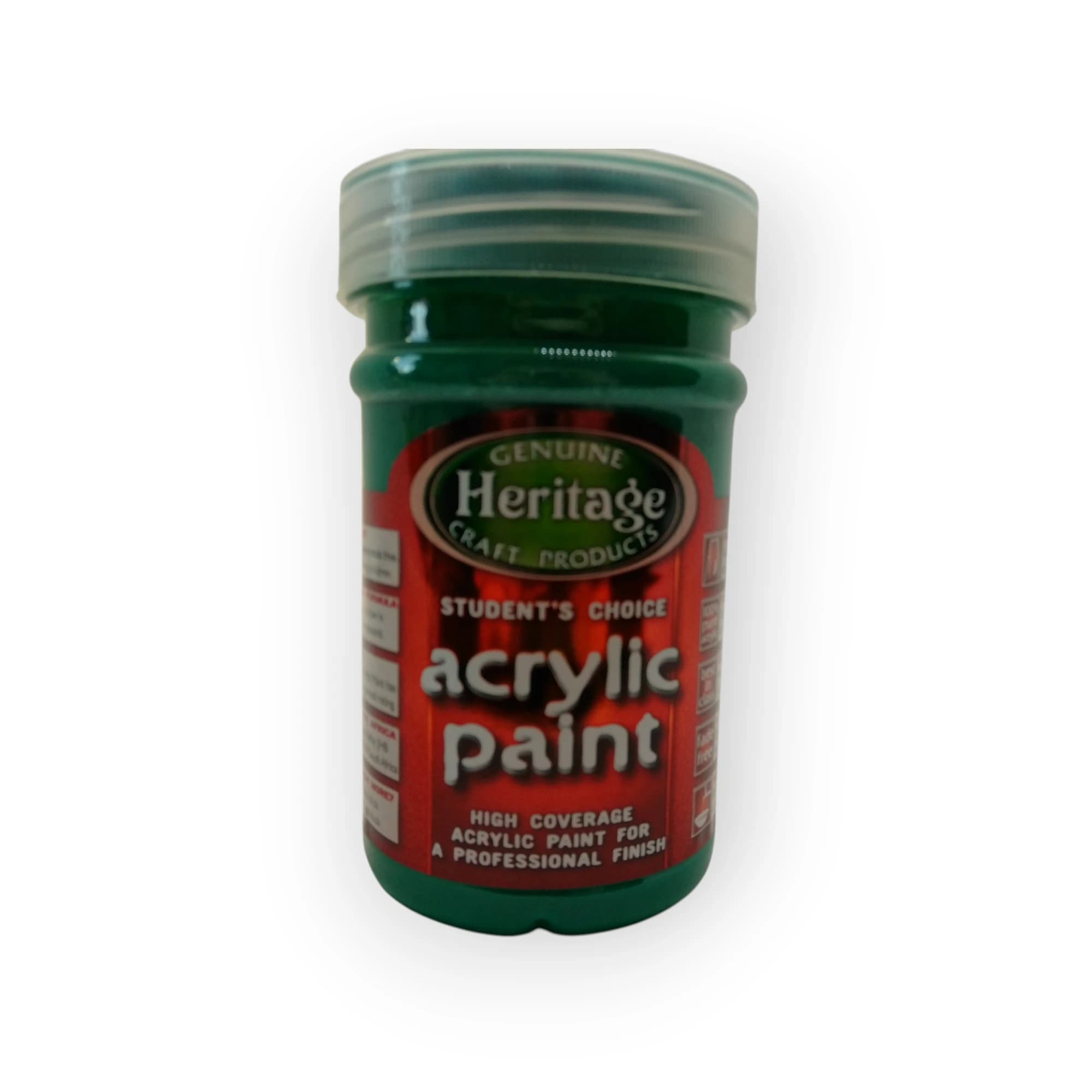 Heritage Acrylic Paint (Turquoise Green) 250ml