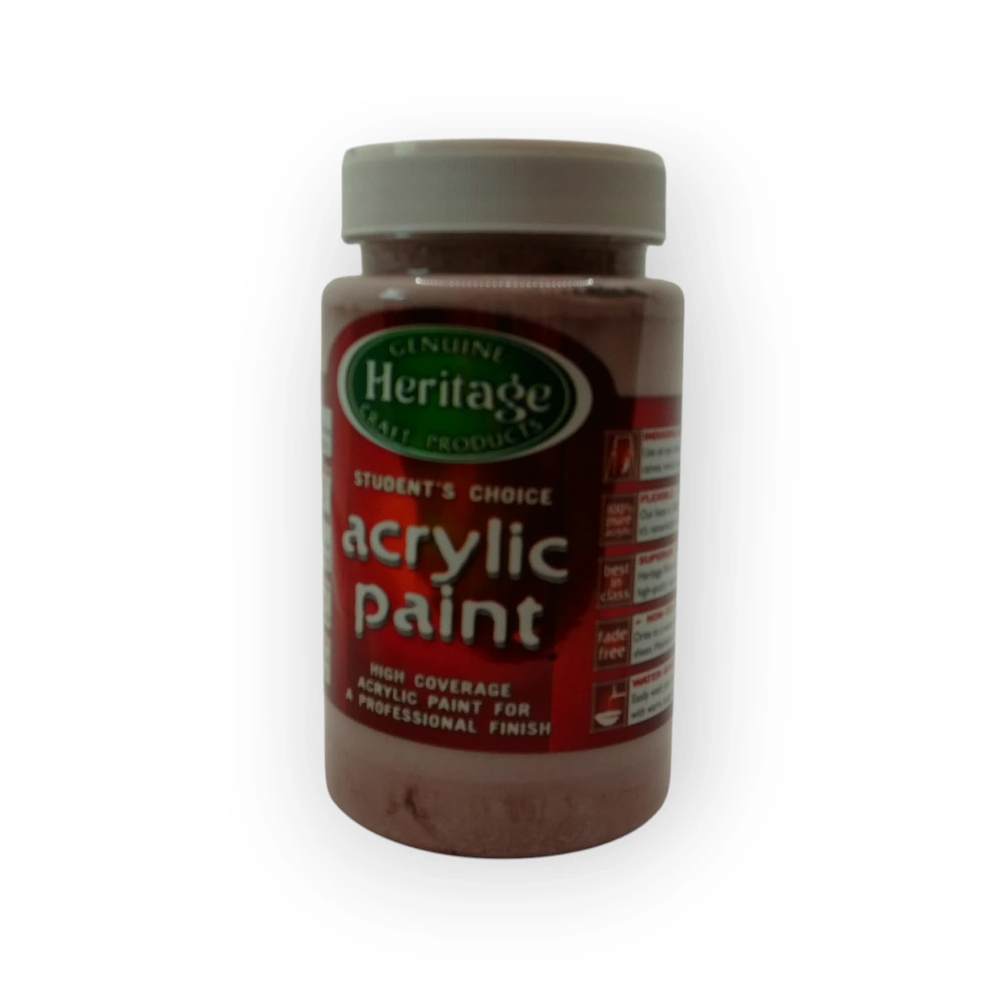 Heritage Acrylic Paint (Mushroom) 250ml