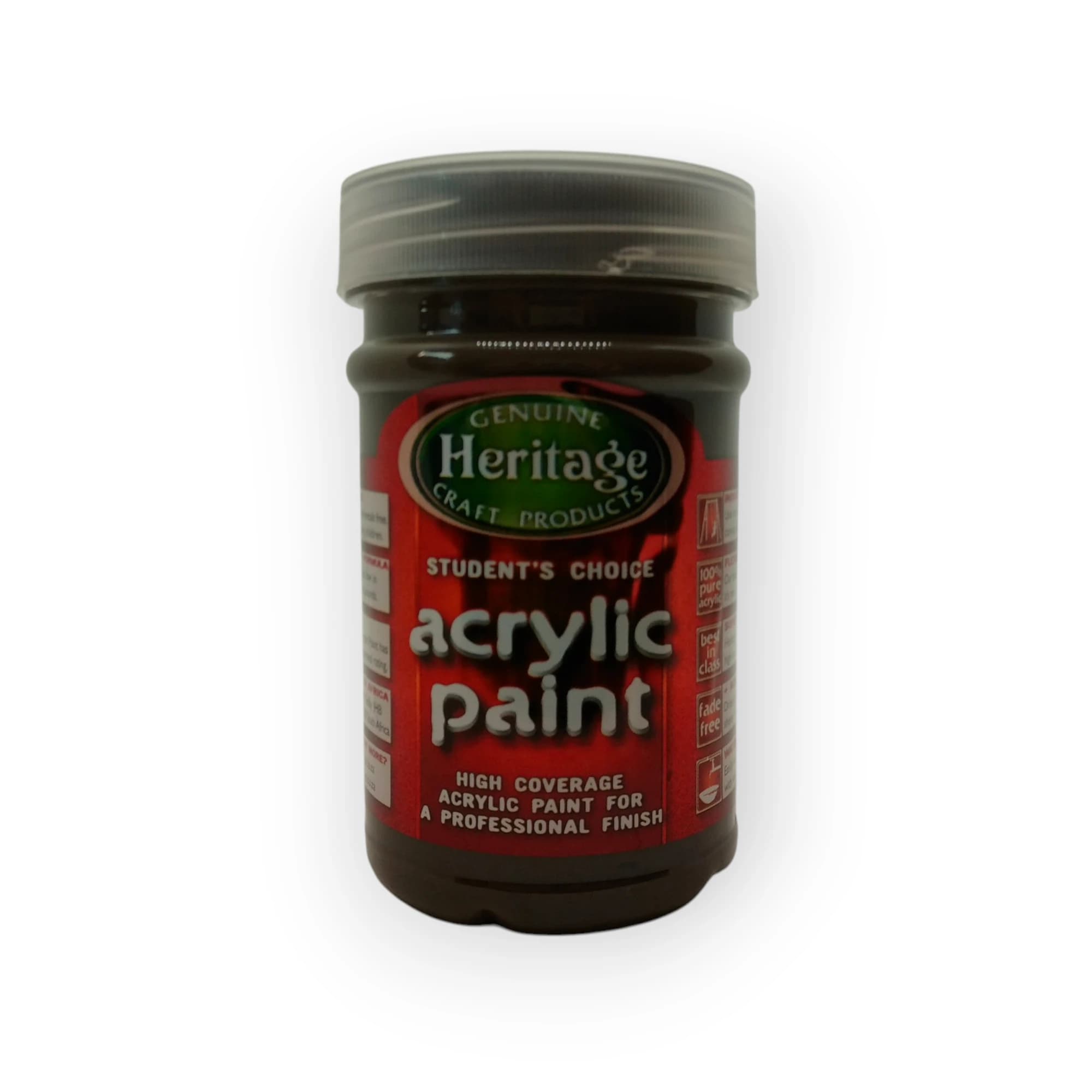 Heritage Acrylic Paint (Morocco Brown) 250ml