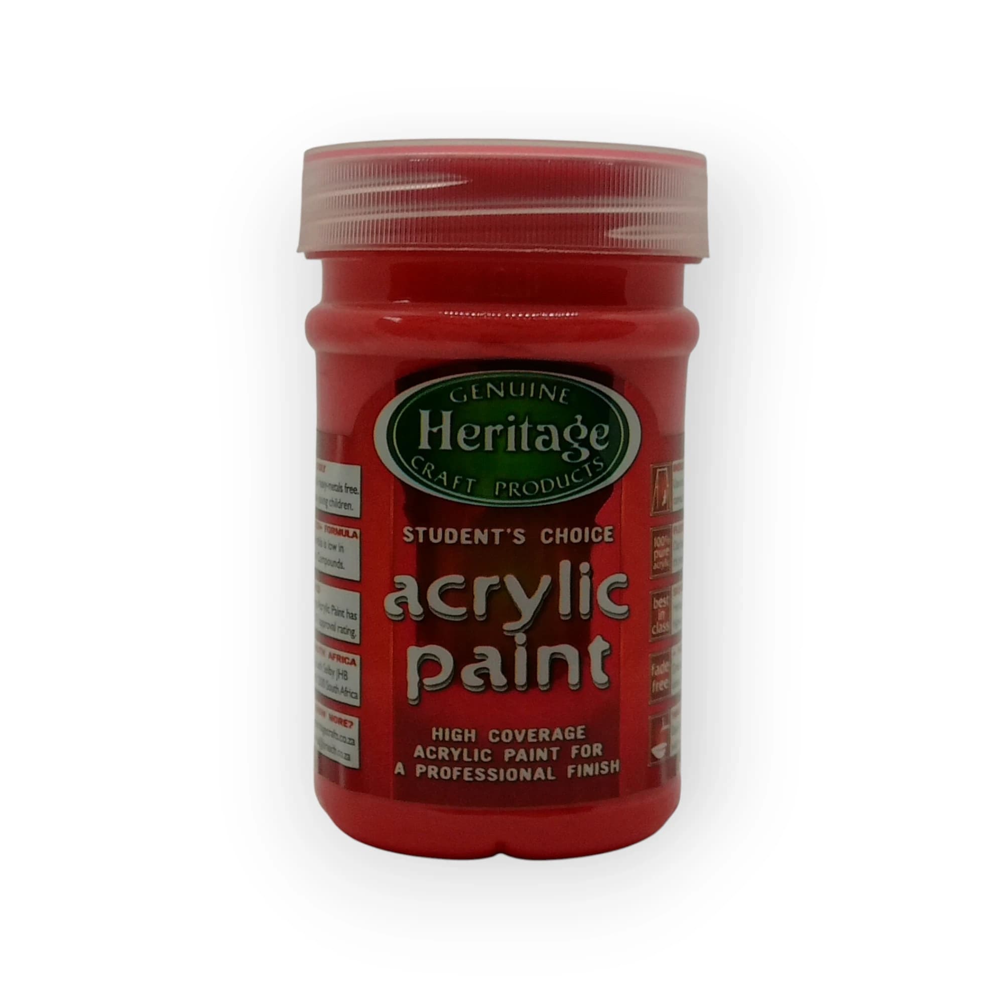 Heritage Acrylic Paint (Coral Pink) 250ml