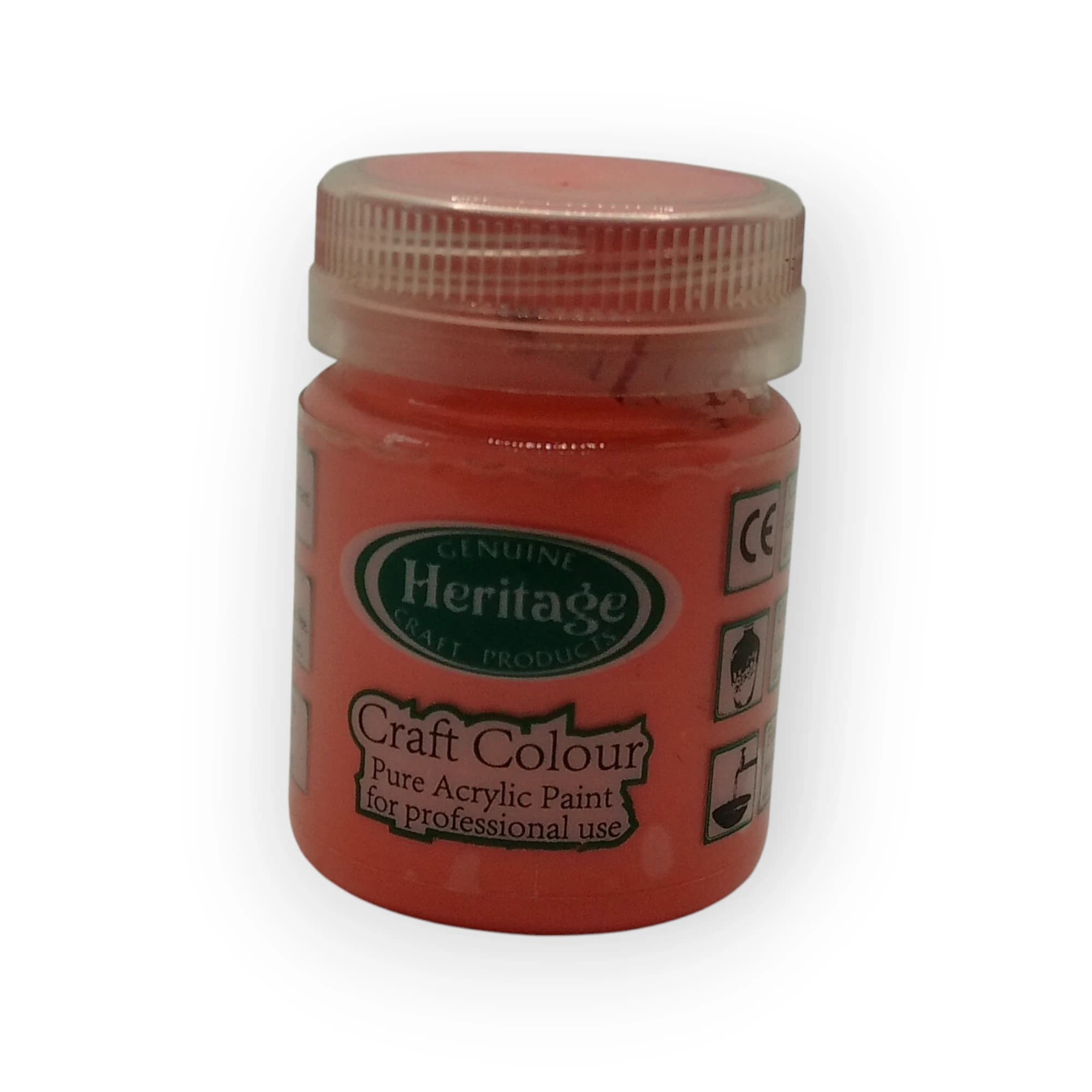 Heritage Acrylic Paint (Peach) 50ml