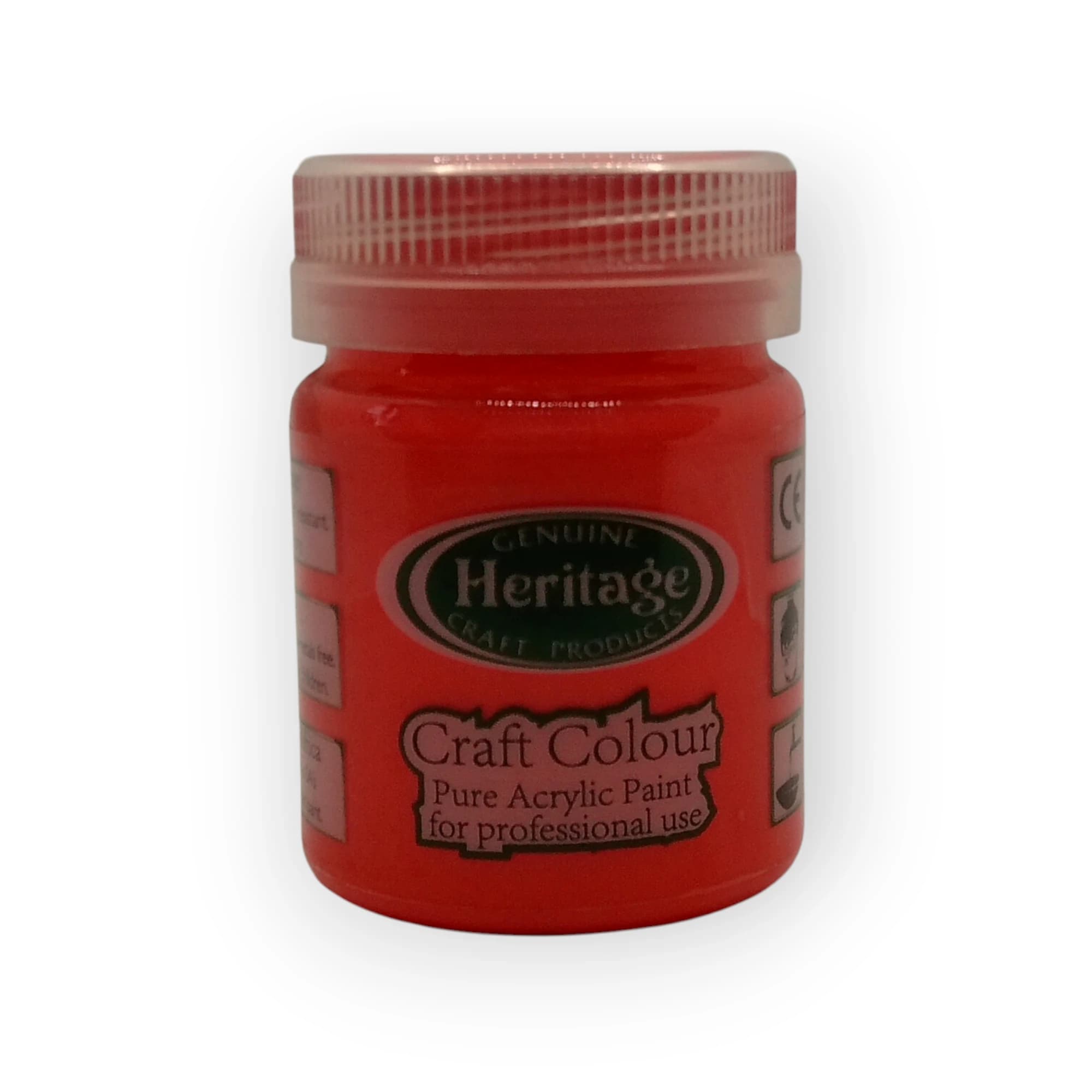 Heritage Acrylic Paint (Coral) 50ml