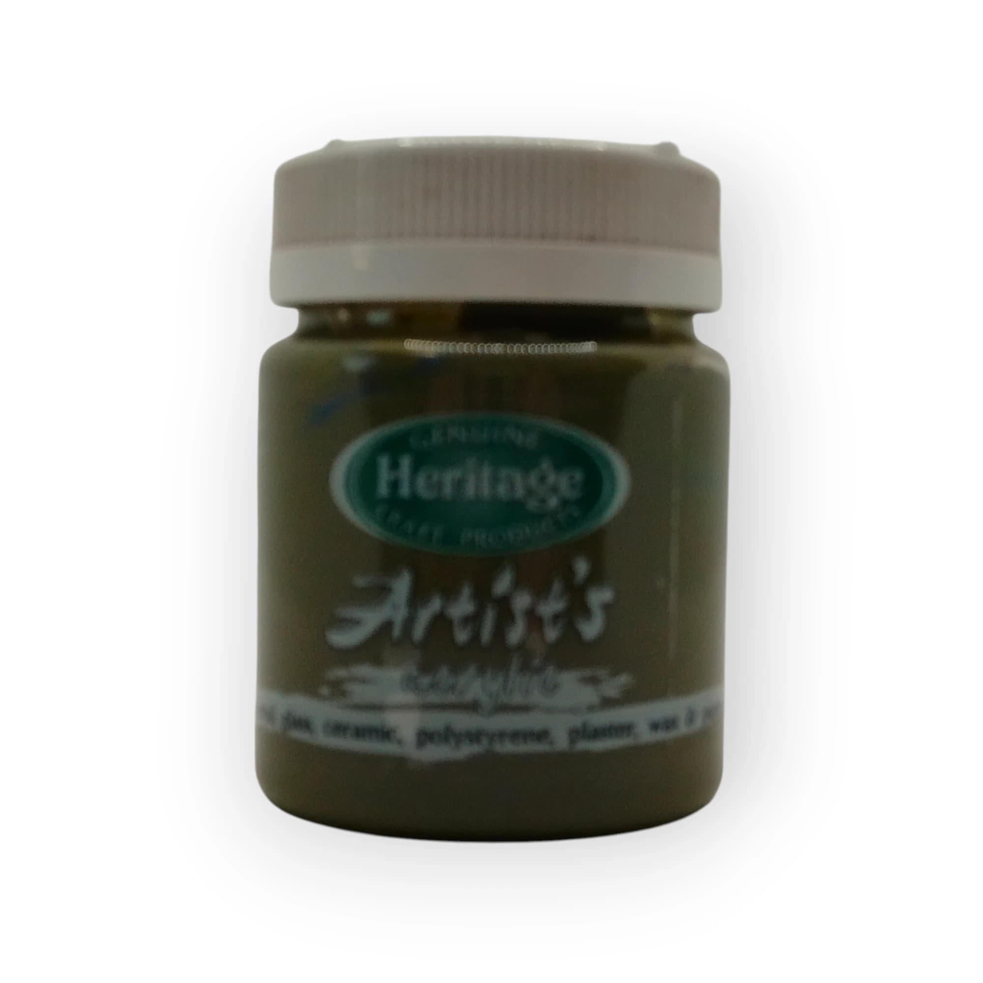 Heritage Acrylic Paint (Olive Green) 100ml