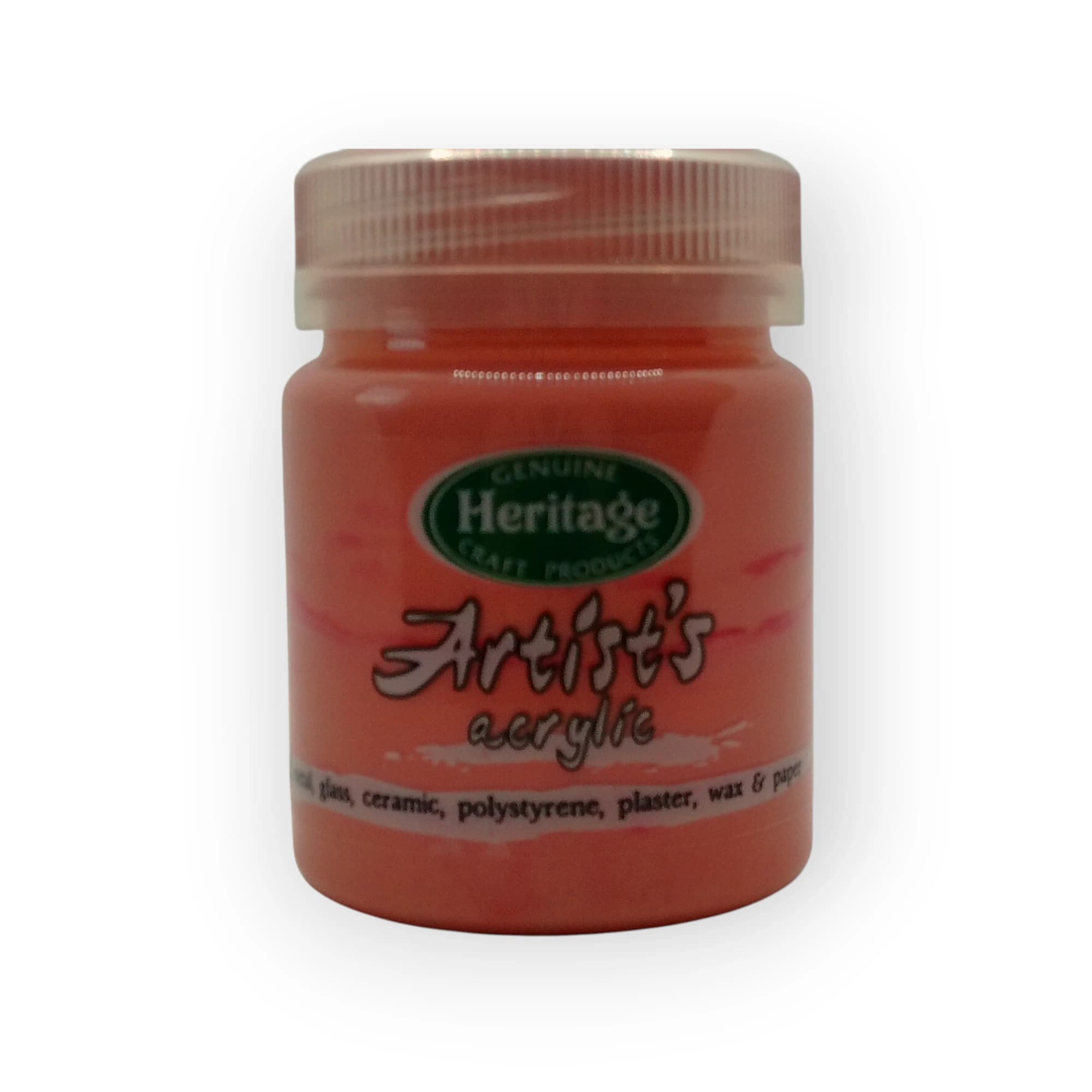 Heritage Acrylic Paint (Peach) 100ml