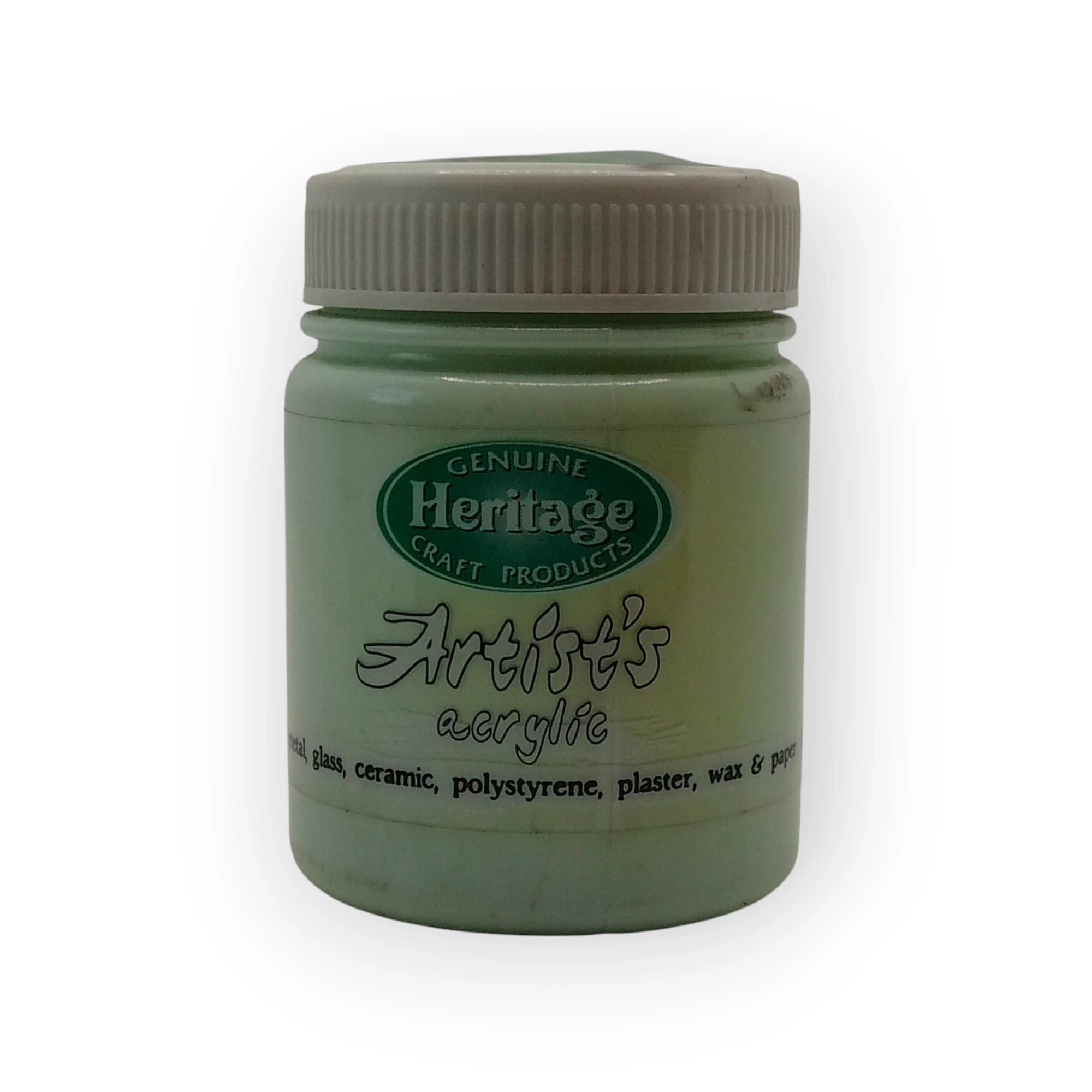 Heritage Acrylic Paint (Touch O Green) 100ml