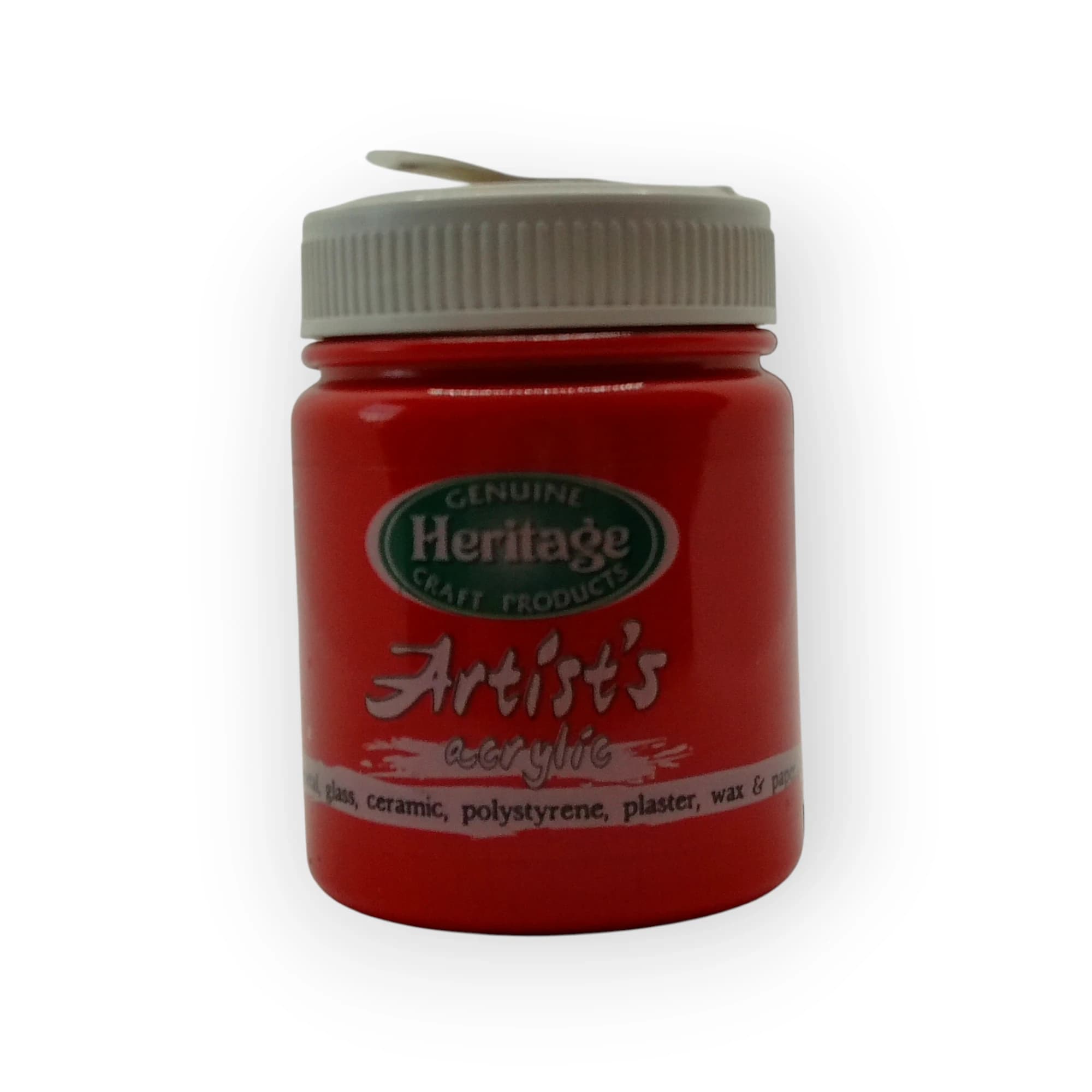 Heritage Acrylic Paint (Scarlet) 100ml