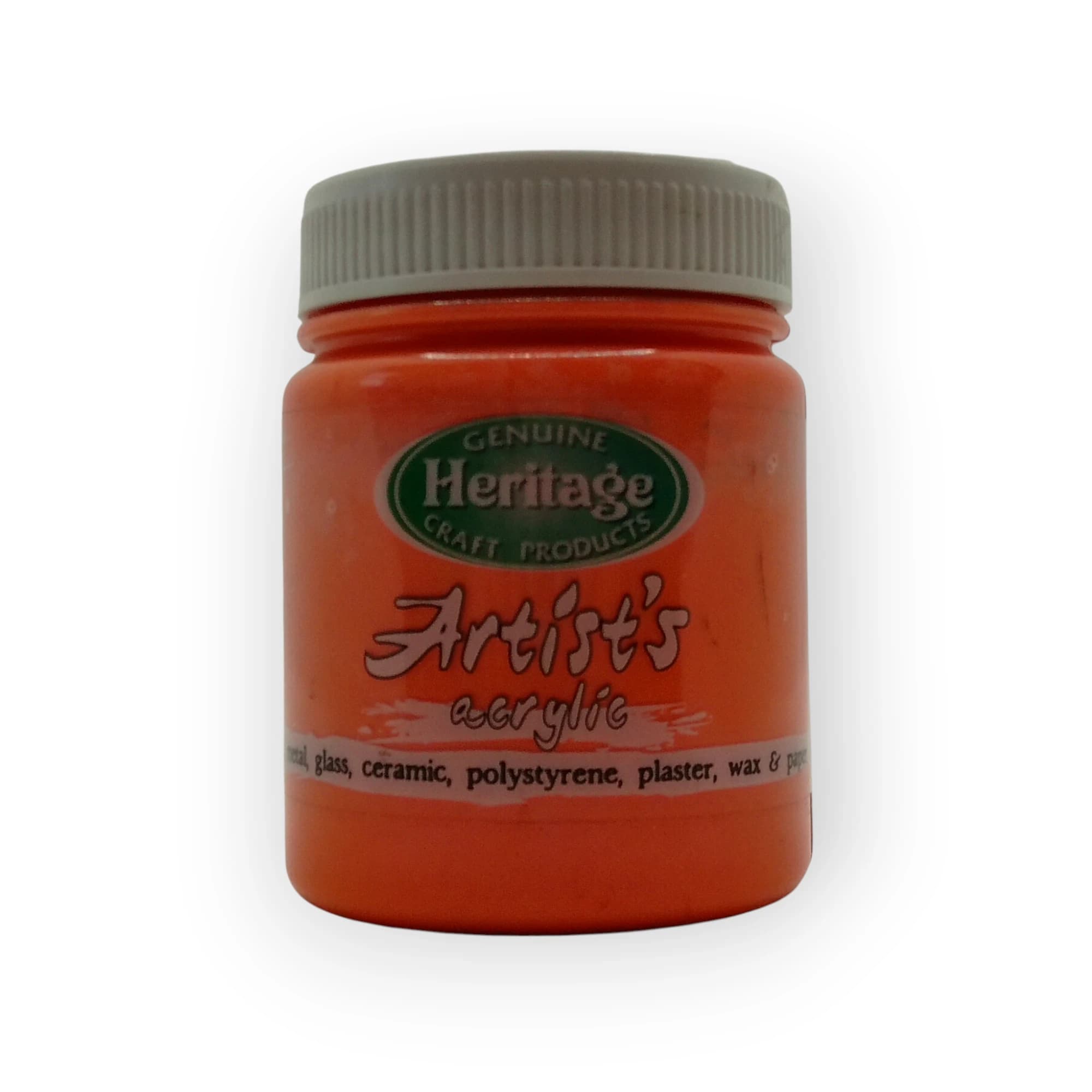 Heritage Acrylic Paint (Spectrum Orange) 100ml