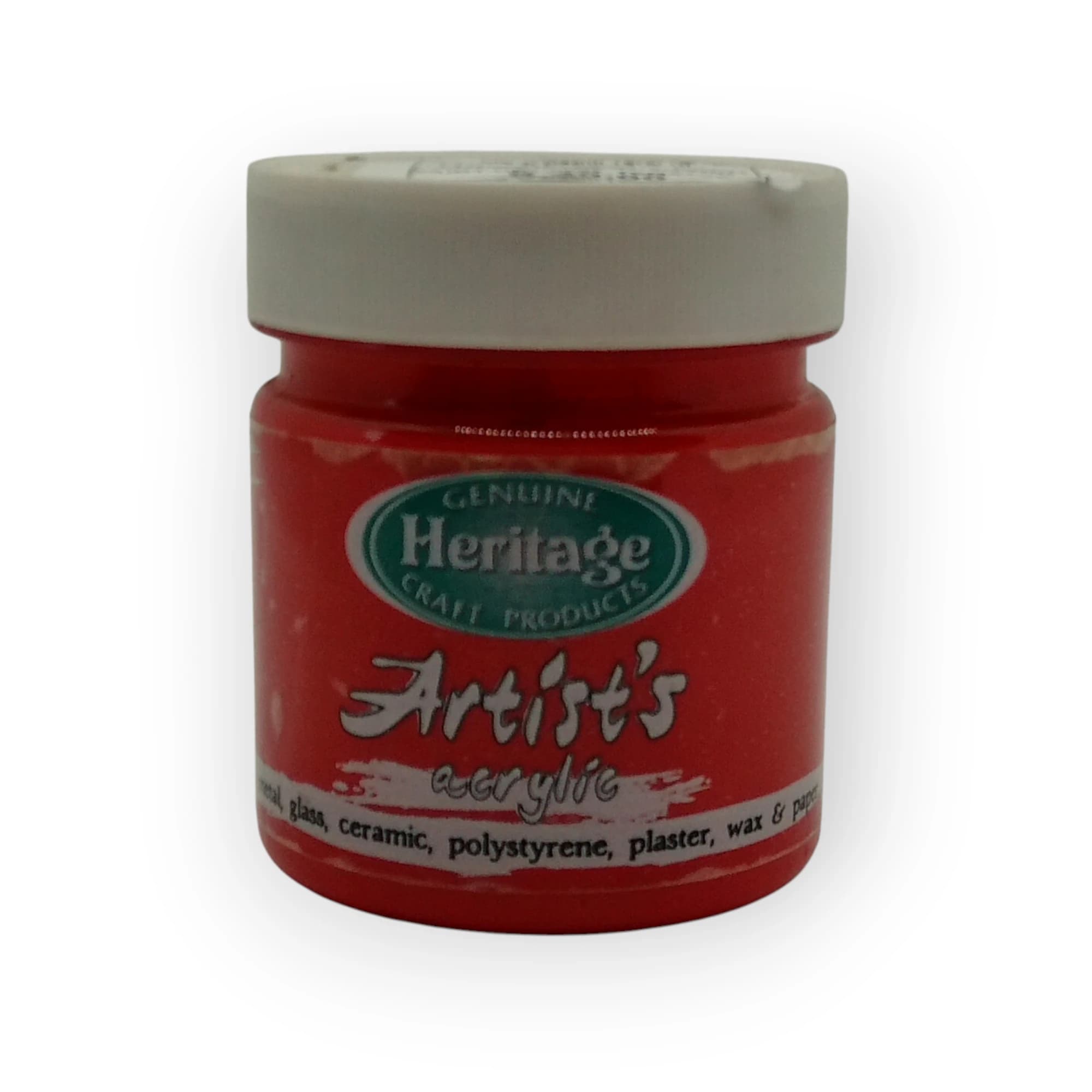 Heritage Acrylic Paint (Tomato Red) 100ml