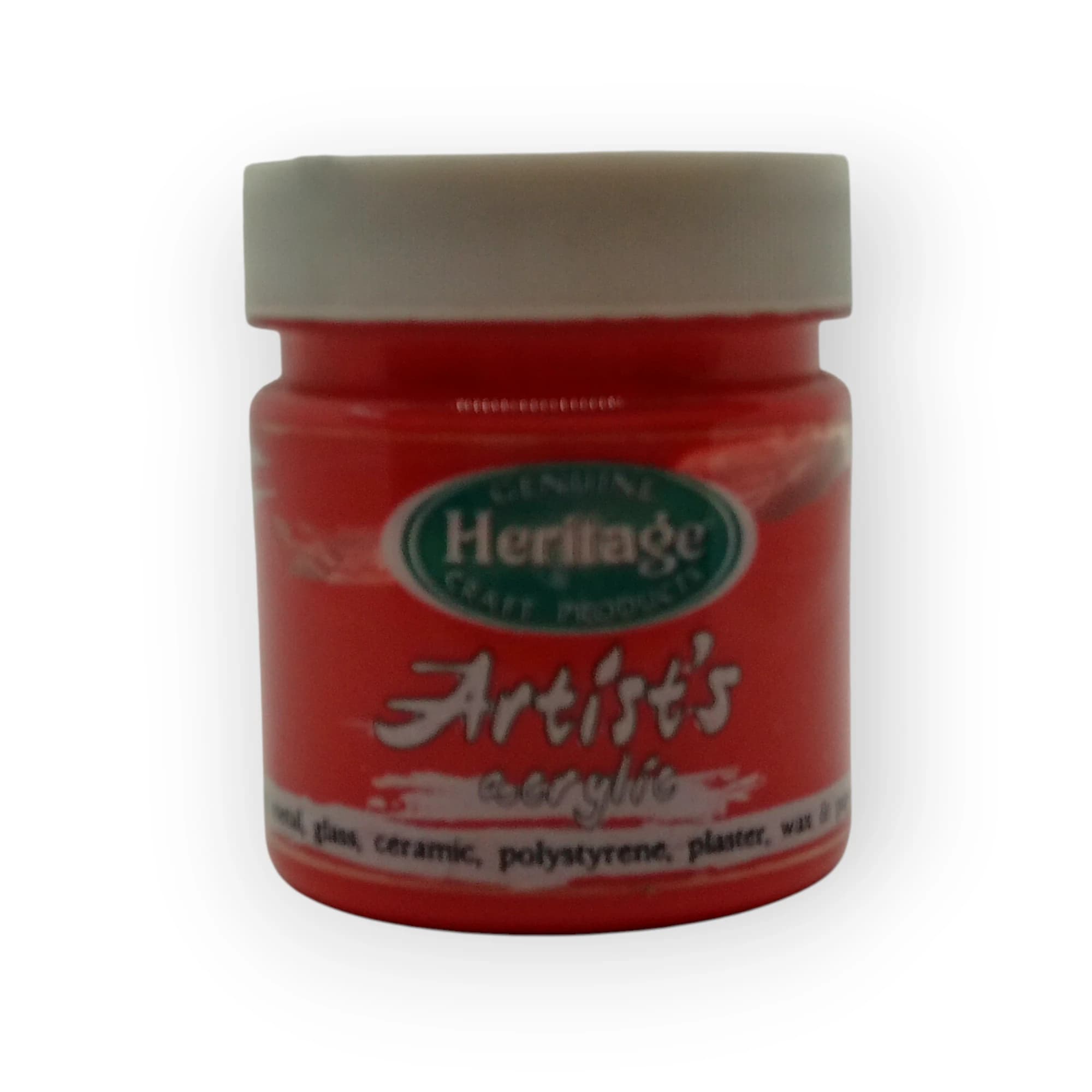Heritage Acrylic Paint (Coral Pink) 100ml