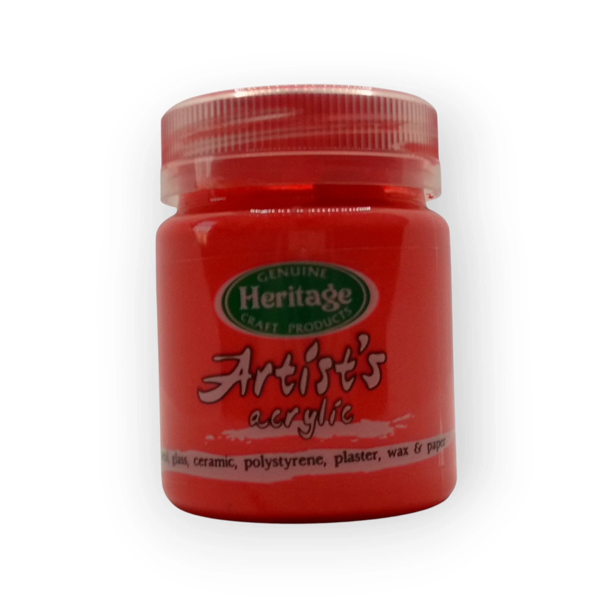 Heritage Acrylic Paint (Coral) 100ml