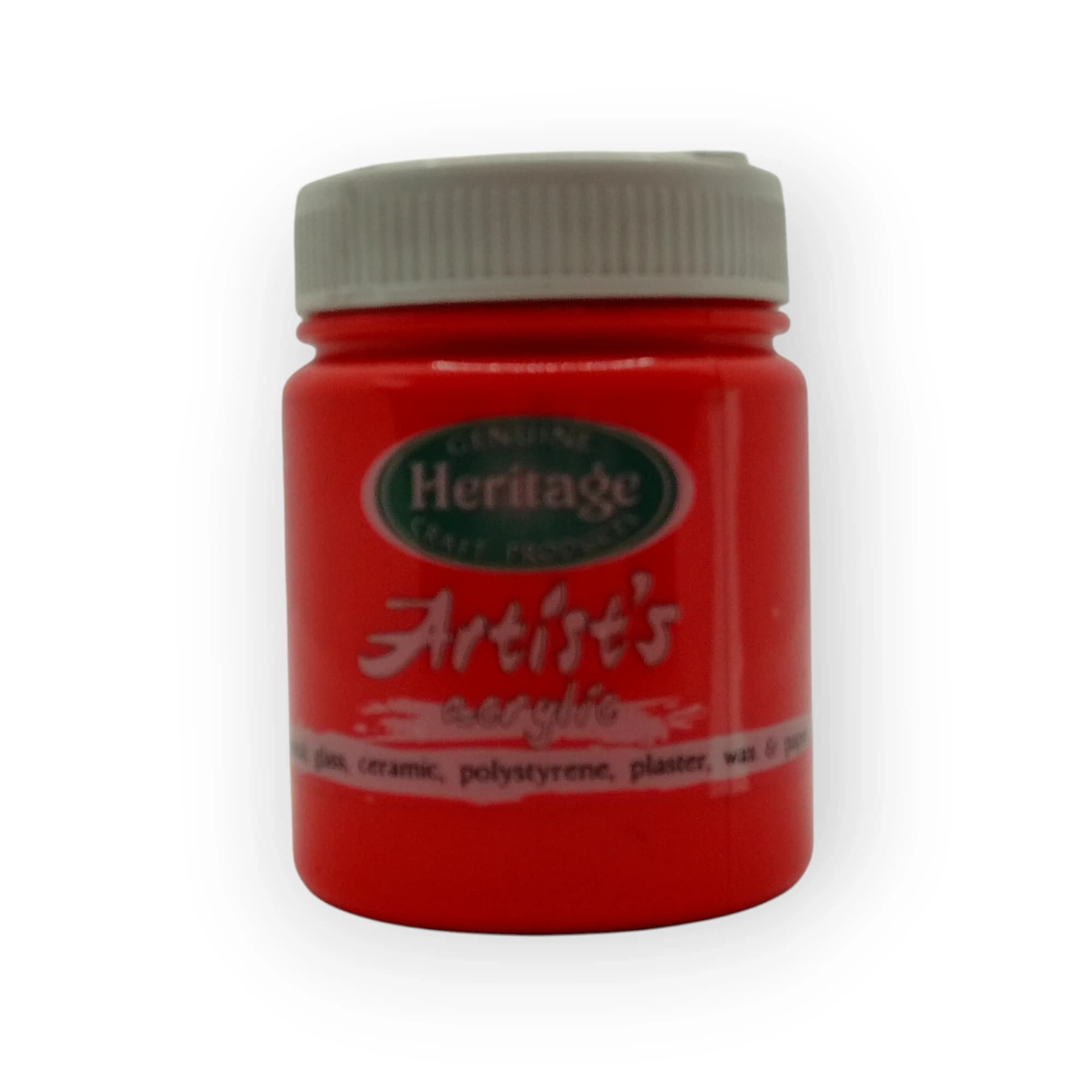 Heritage Acrylic Paint (Deep Orange) 100ml
