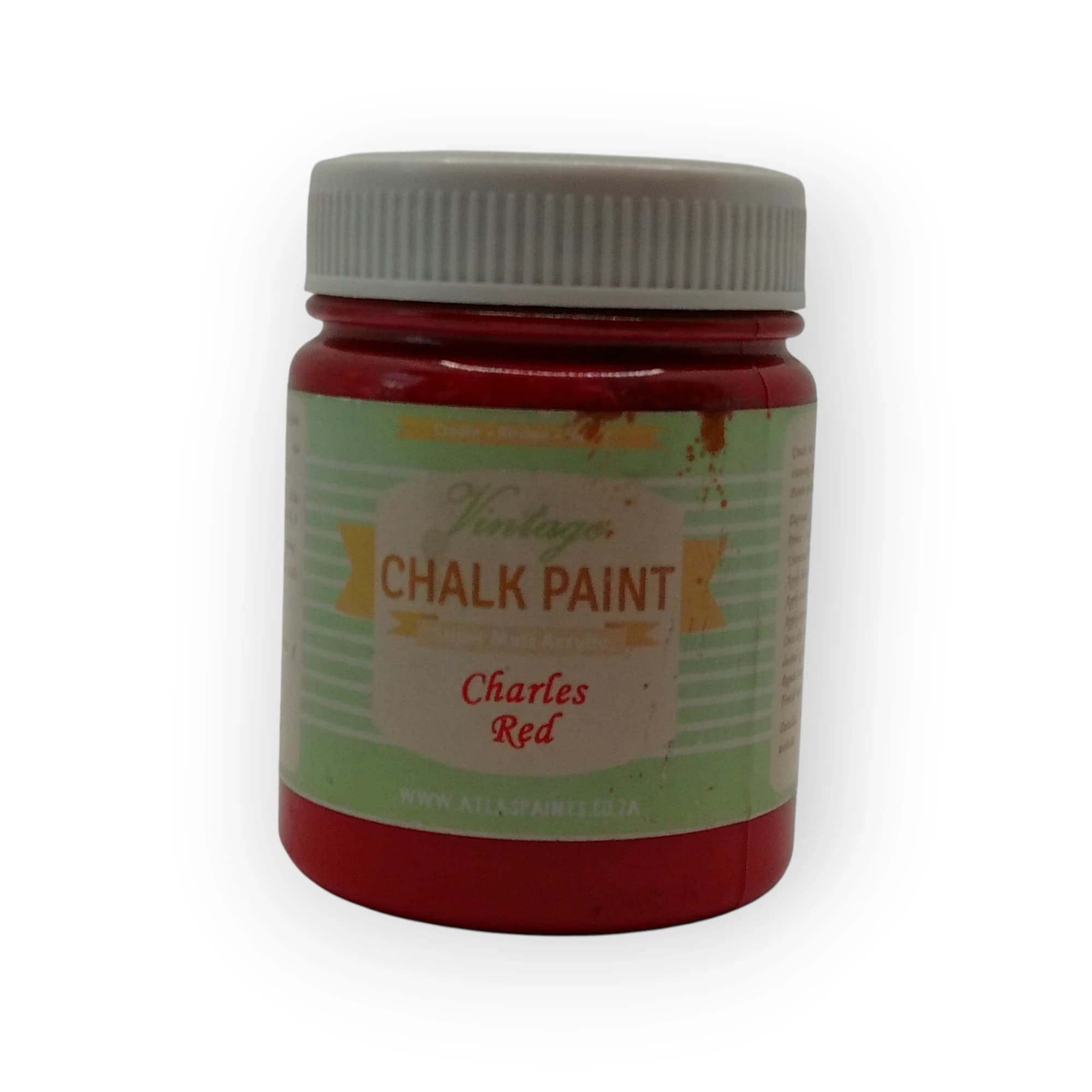 Vintage Paint Charles Red