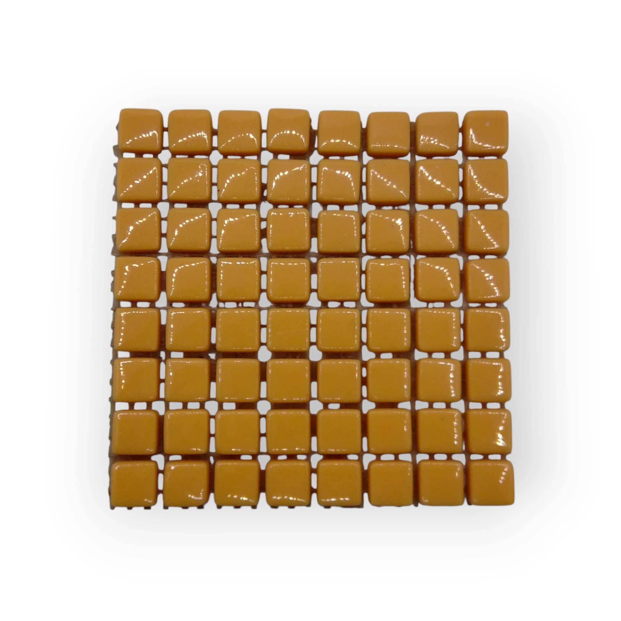 Sheet Of Extra Small Tuscany Yellow Mosaic Tiles