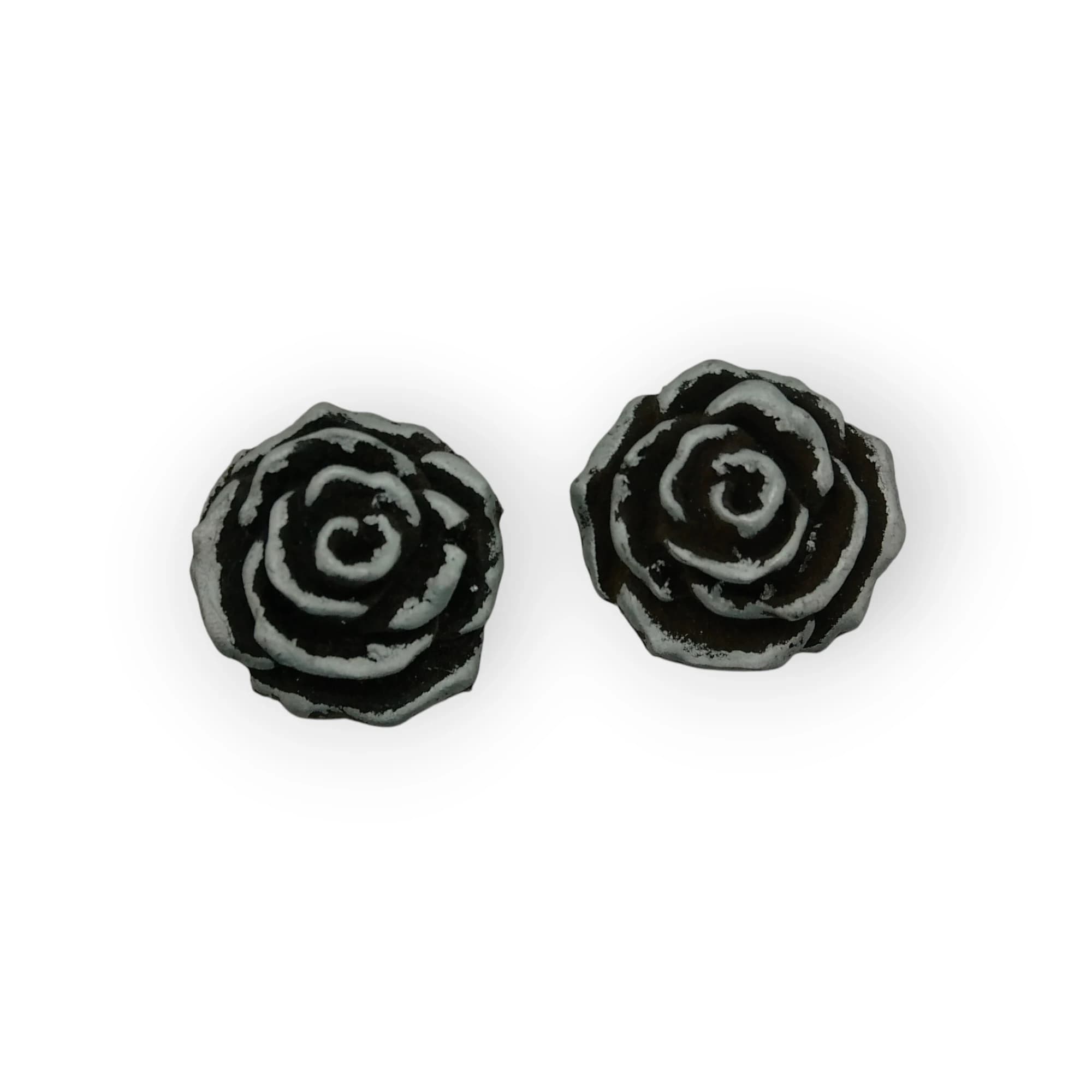 Ceramic Insert Rose Silver 2 Pcs