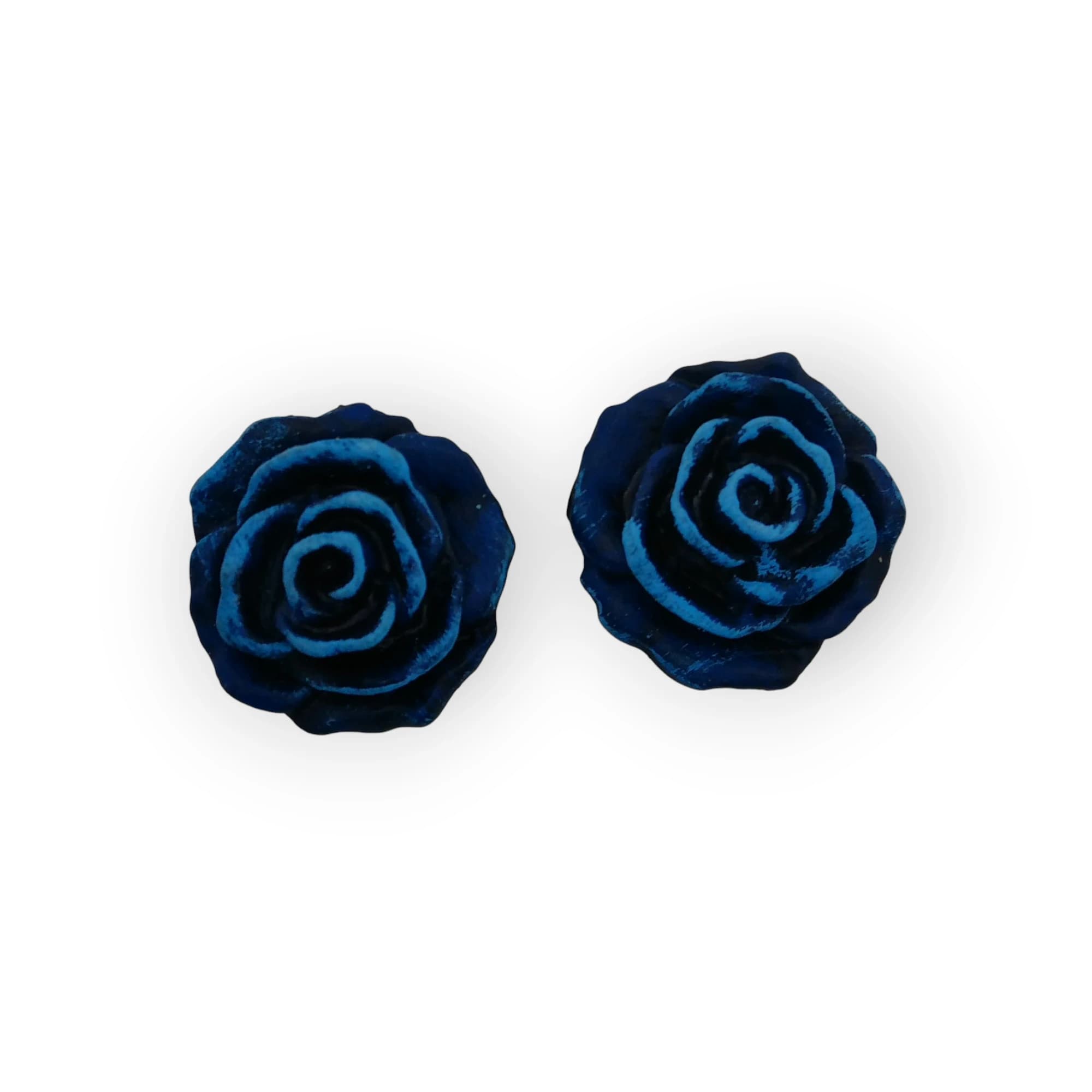 Ceramic Insert Rose Dark Blue 2 Pcs