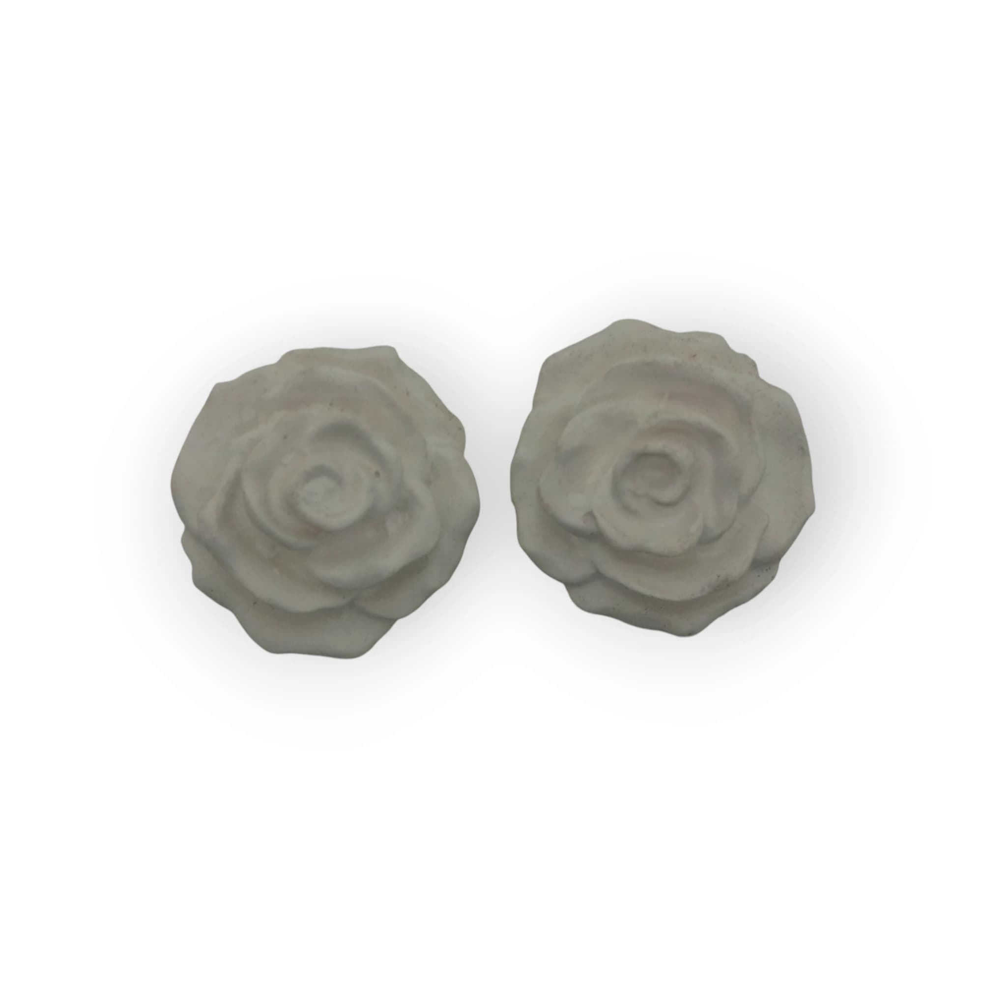 Ceramic Insert Rose White 2 Pcs
