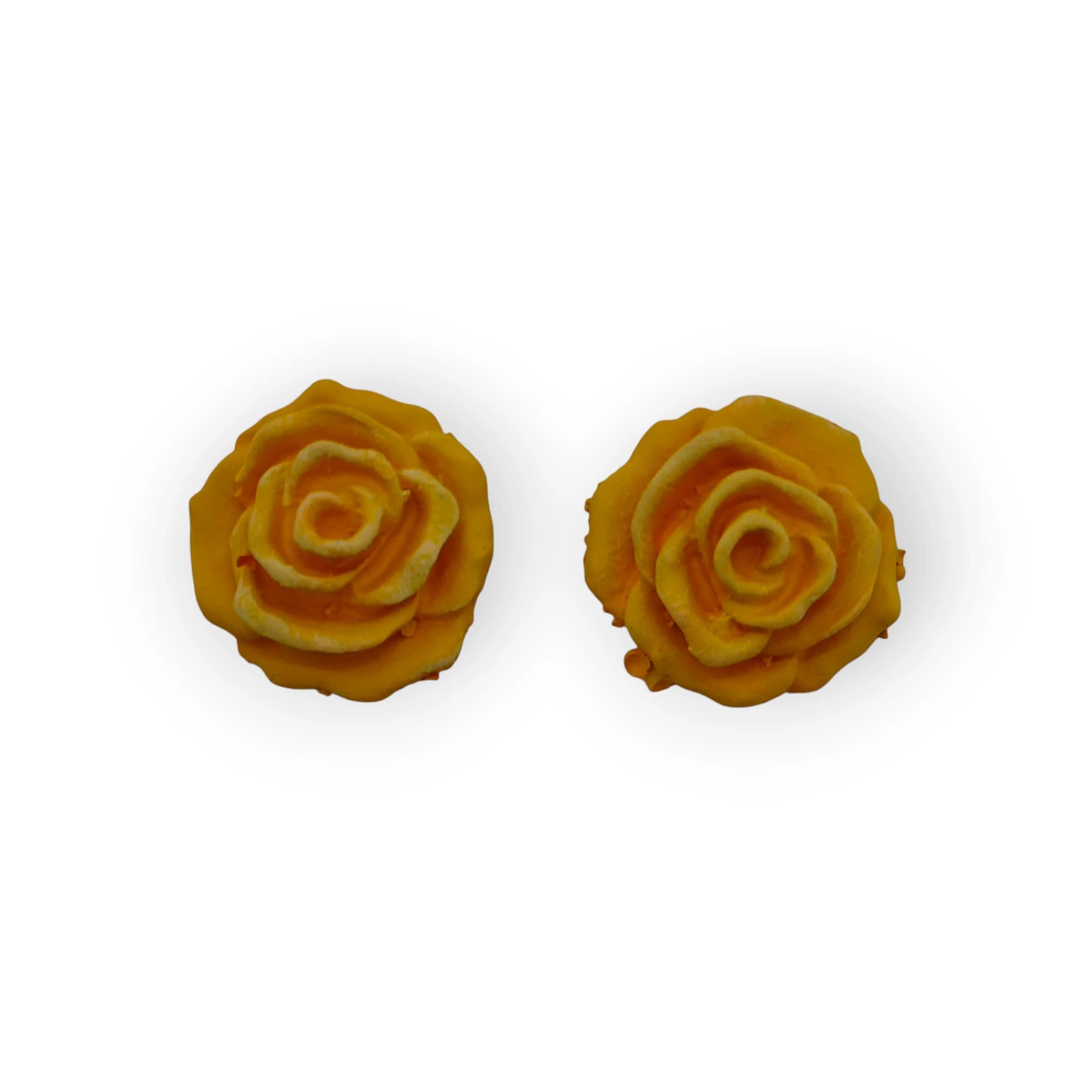Ceramic Insert Rose Yellow 2 Pcs