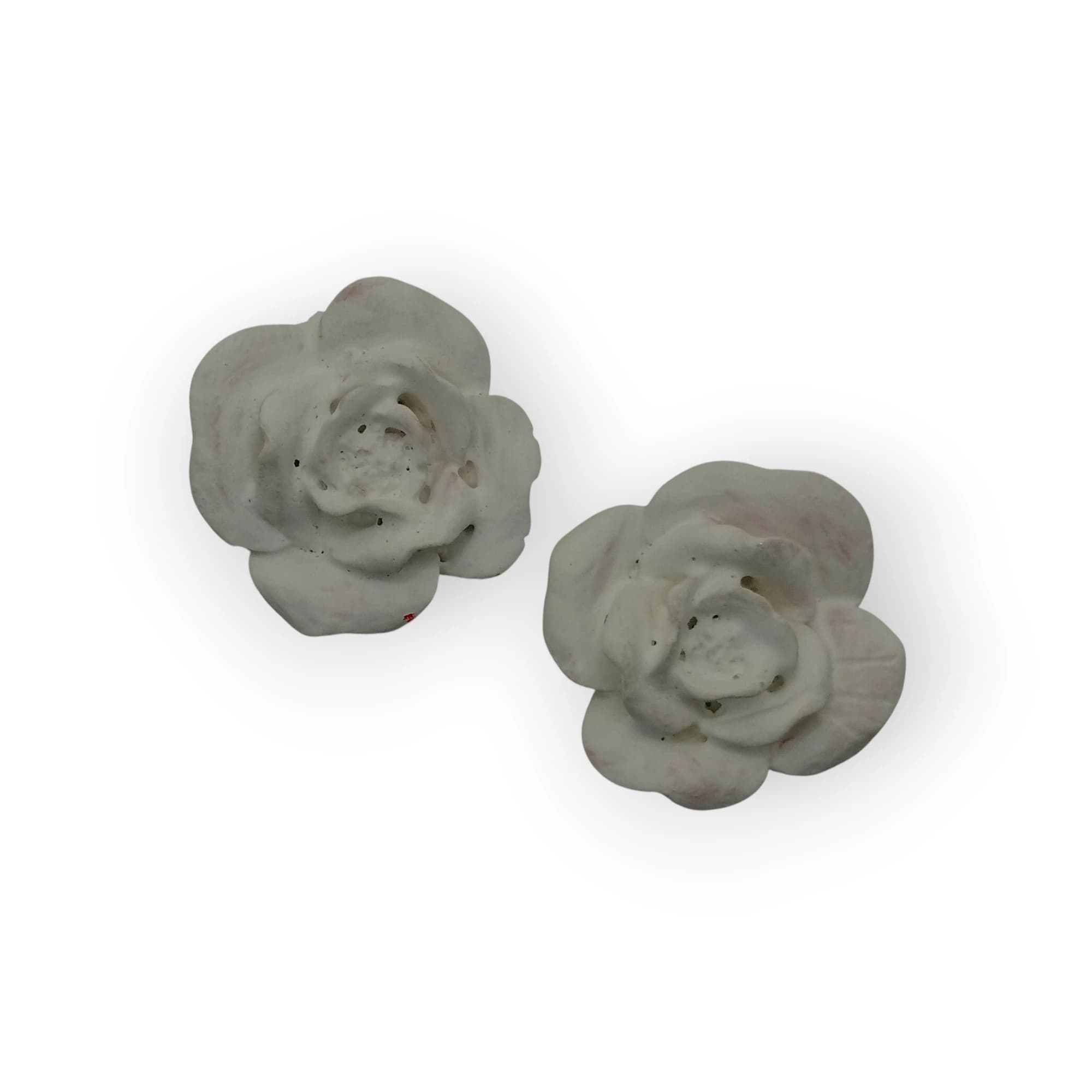 Ceramic Insert Rose White 2 Pcs