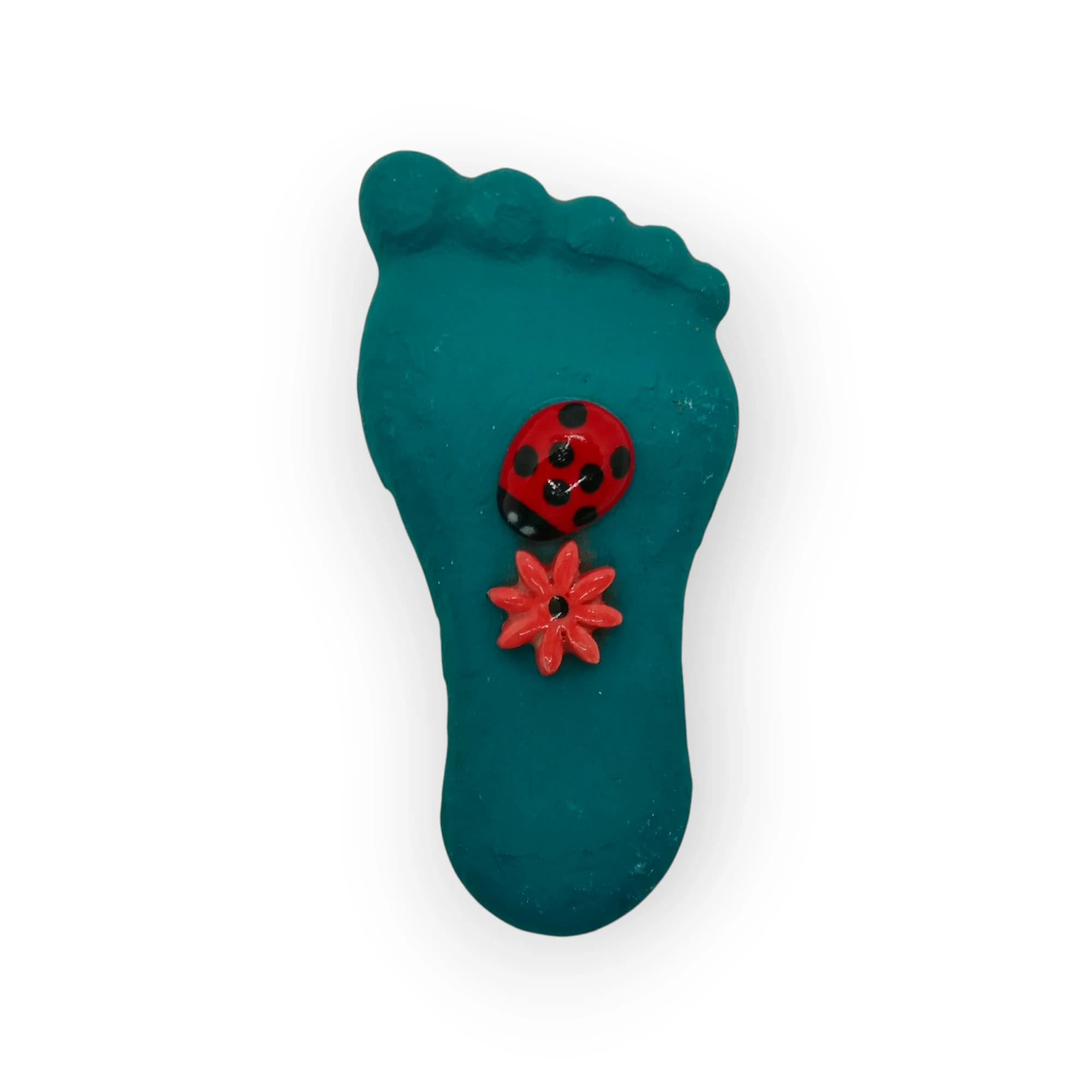 Ceramic Insert Foot Decor
