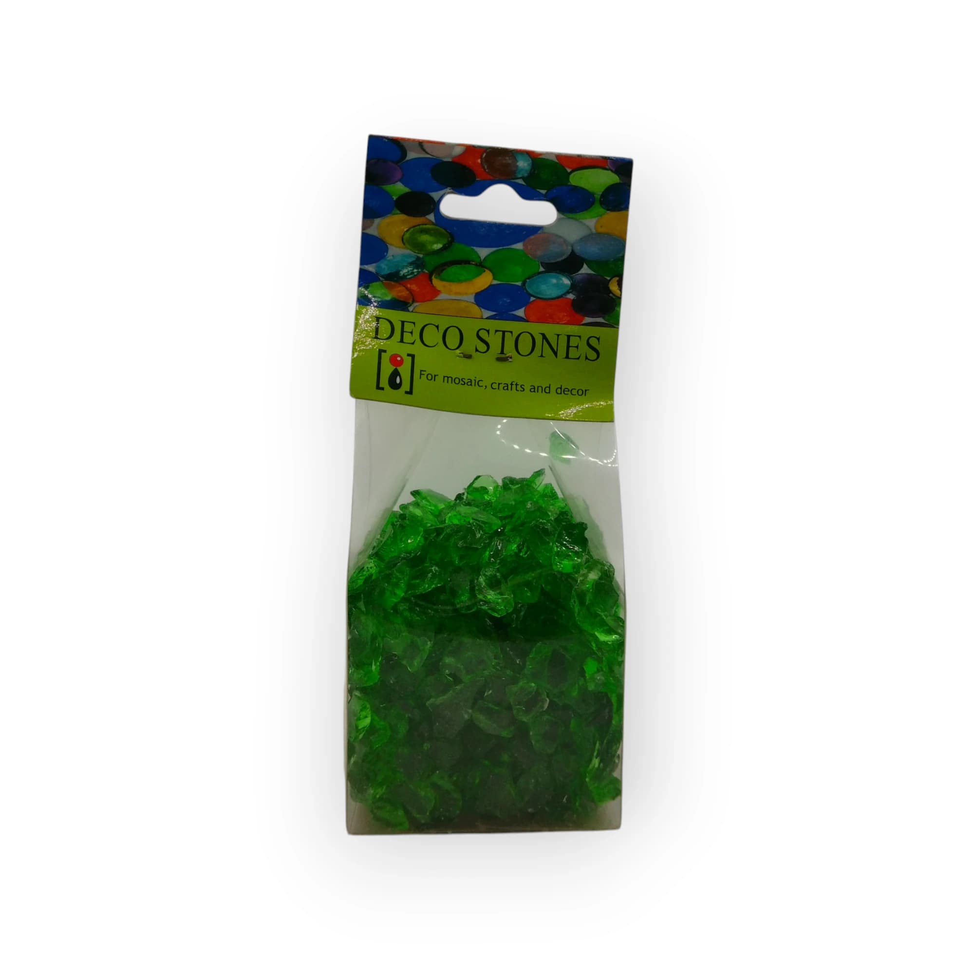 Ceramic Insert Deco Stones Green