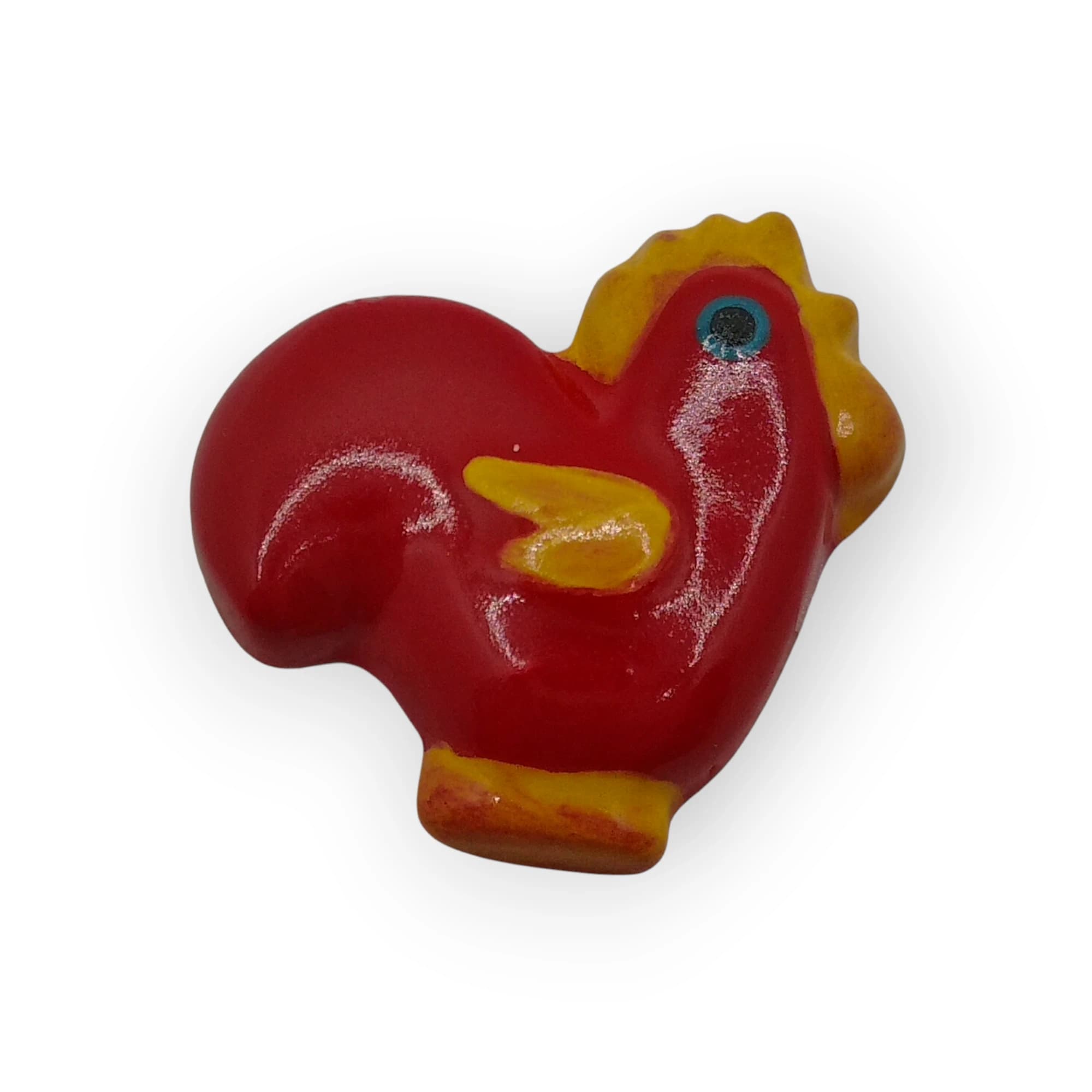 Ceramic Insert Chicken Red