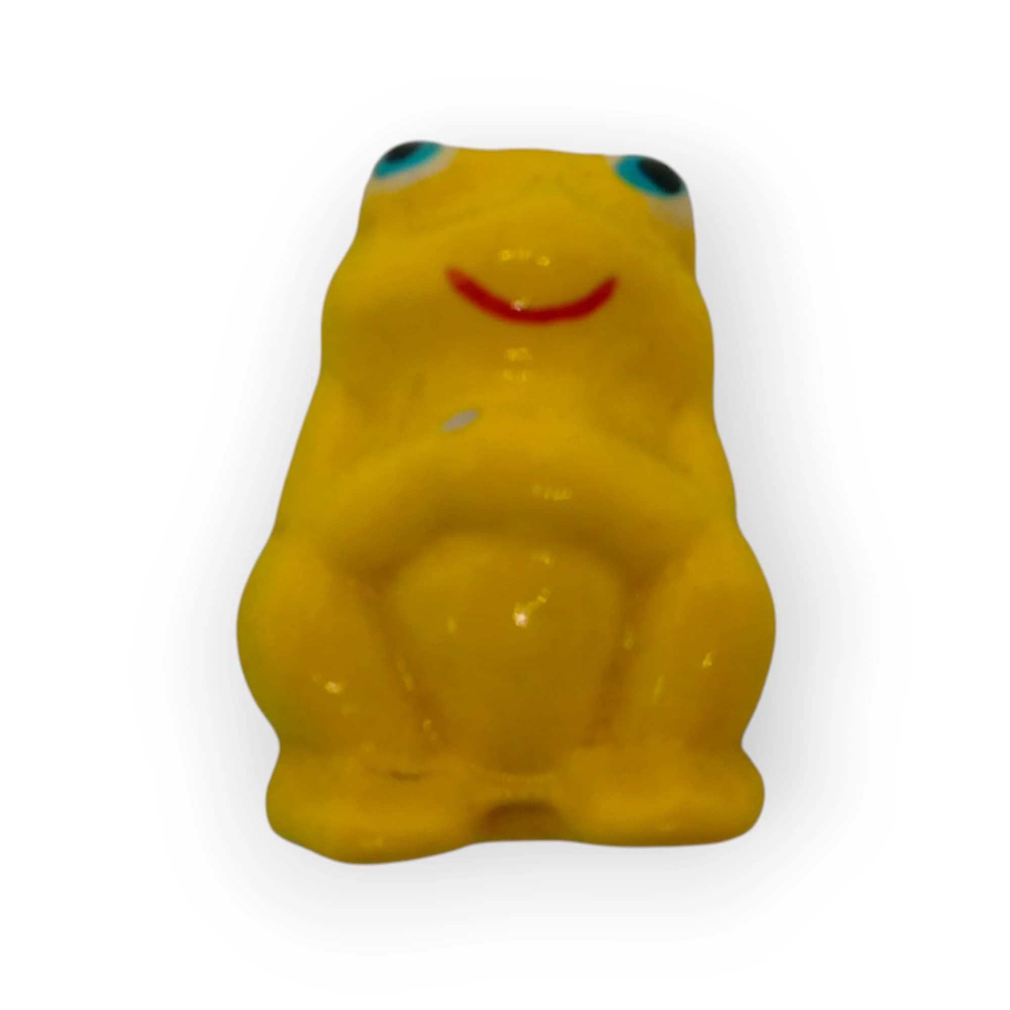 Ceramic Insert Frog Yellow