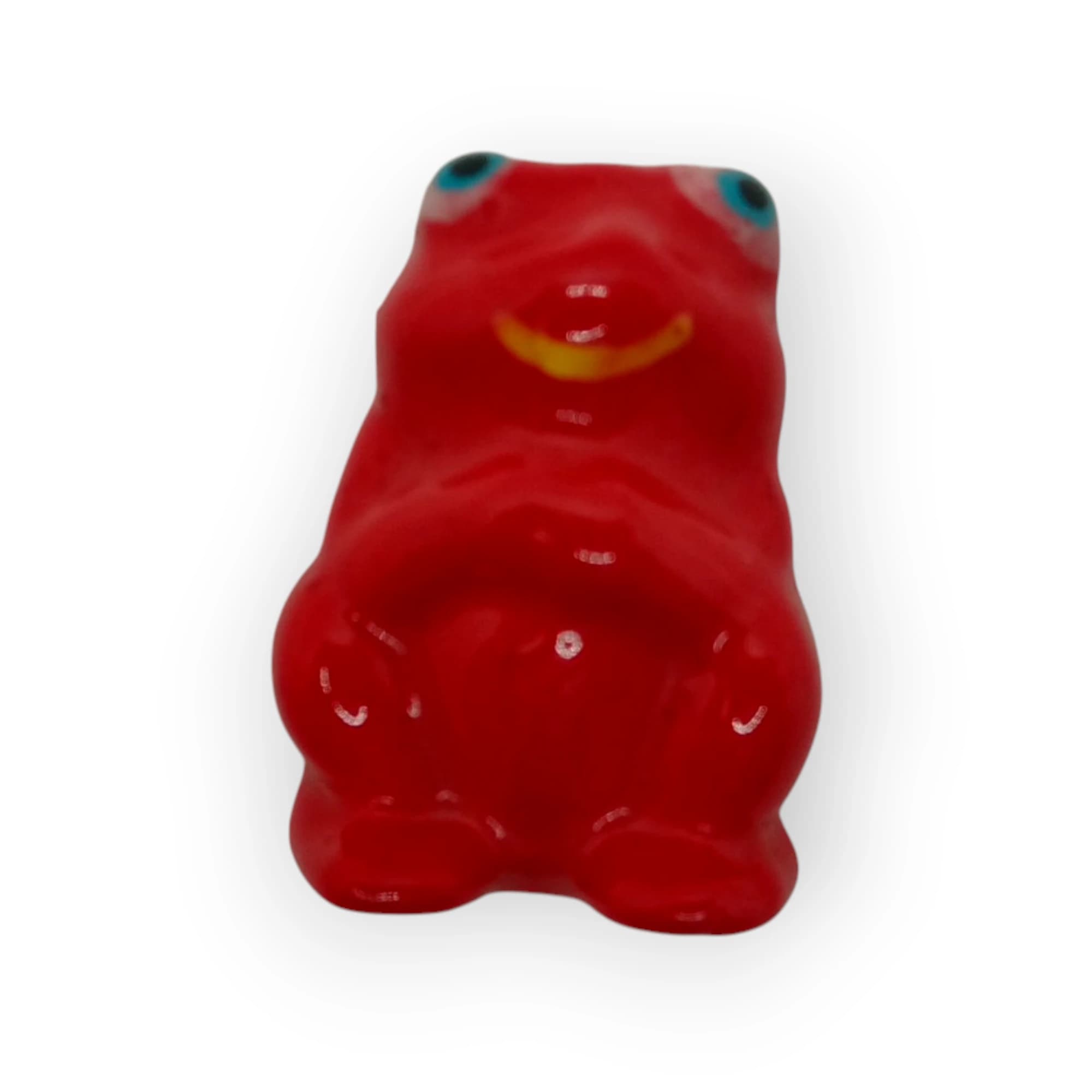 Ceramic Insert Frog Red