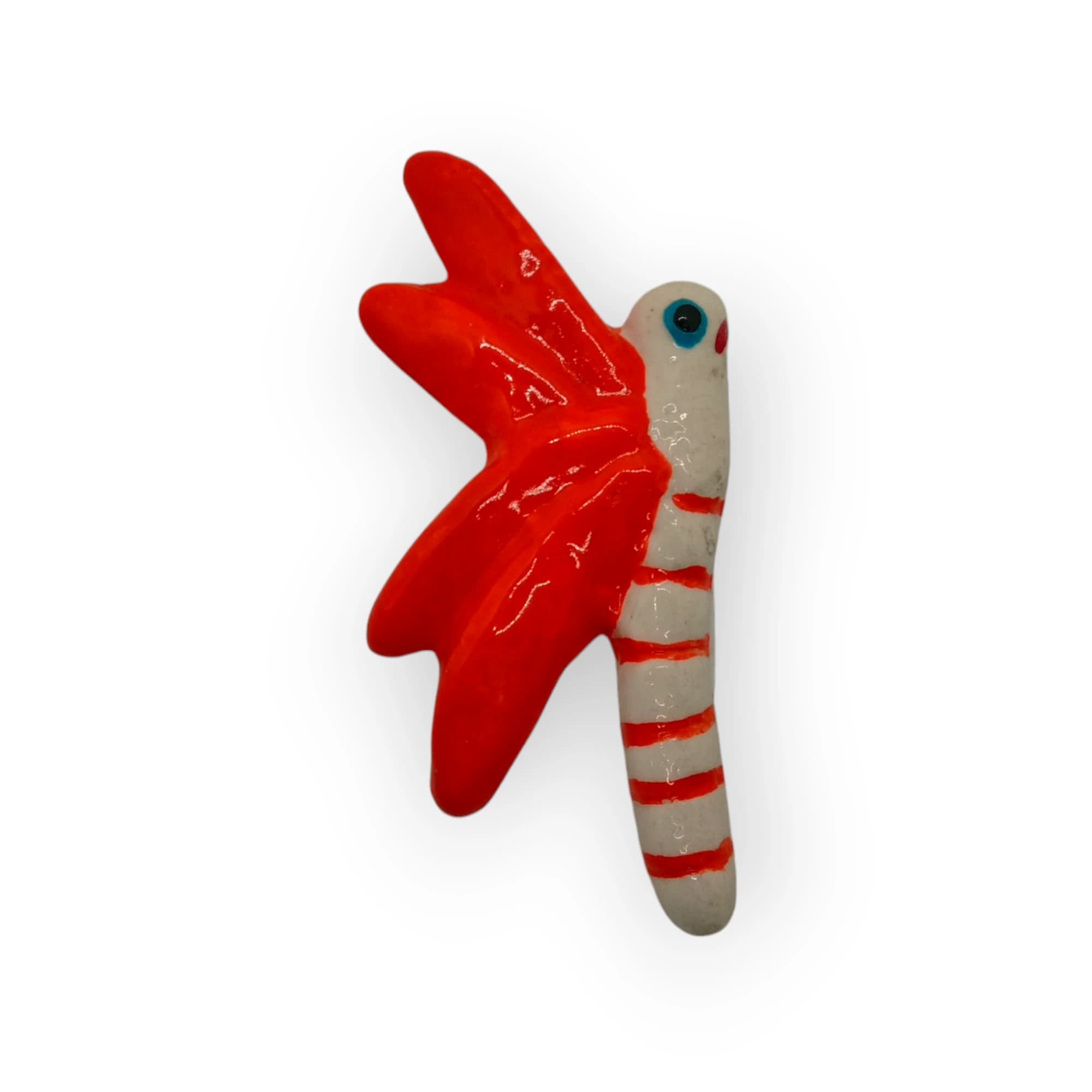 Ceramic Insert Dragon Fly Orange