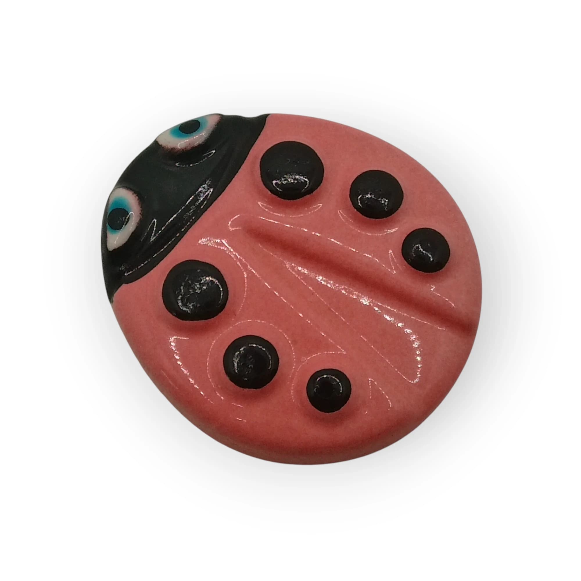 Ceramic Insert Lady Bug Pink