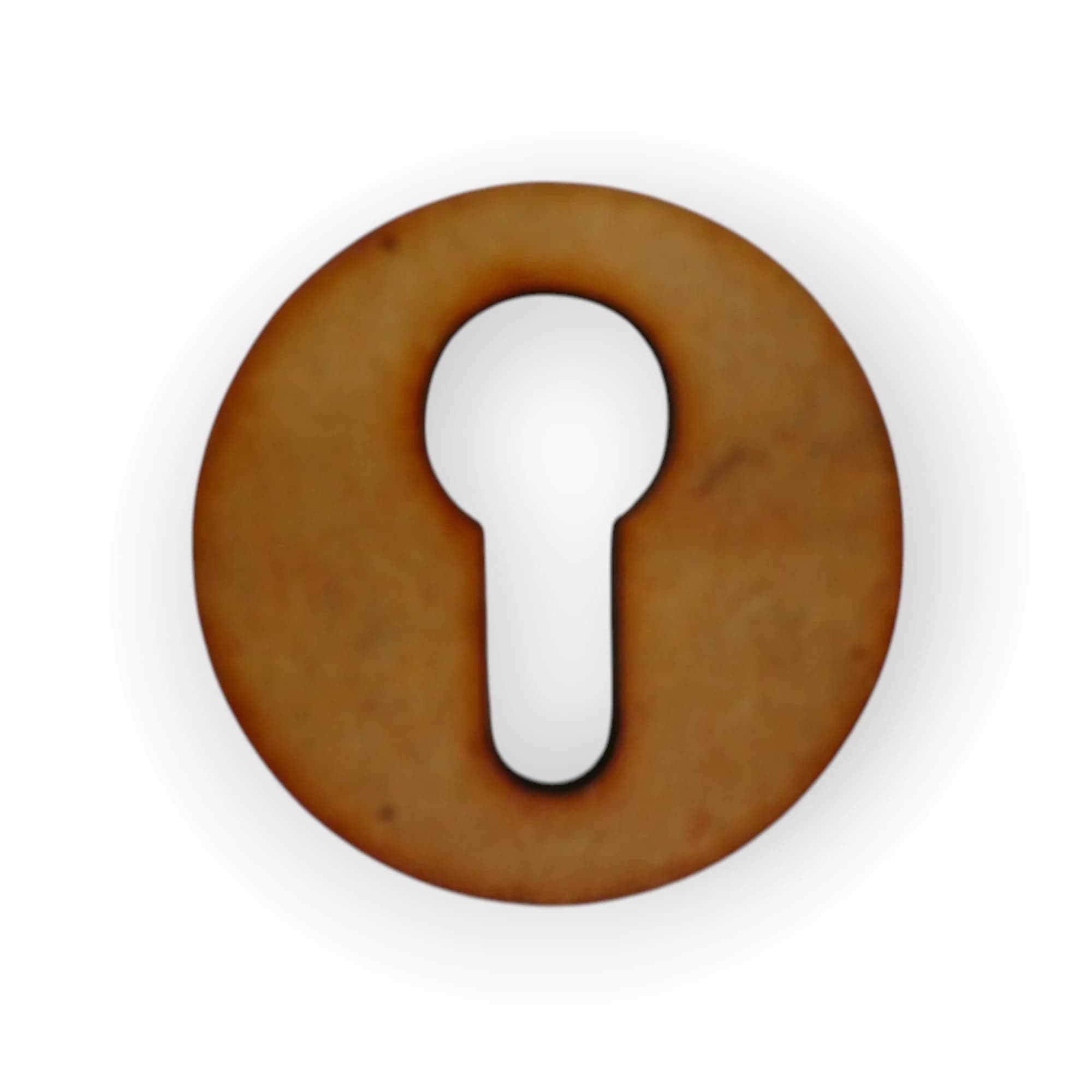 Wooden Template Keyhole