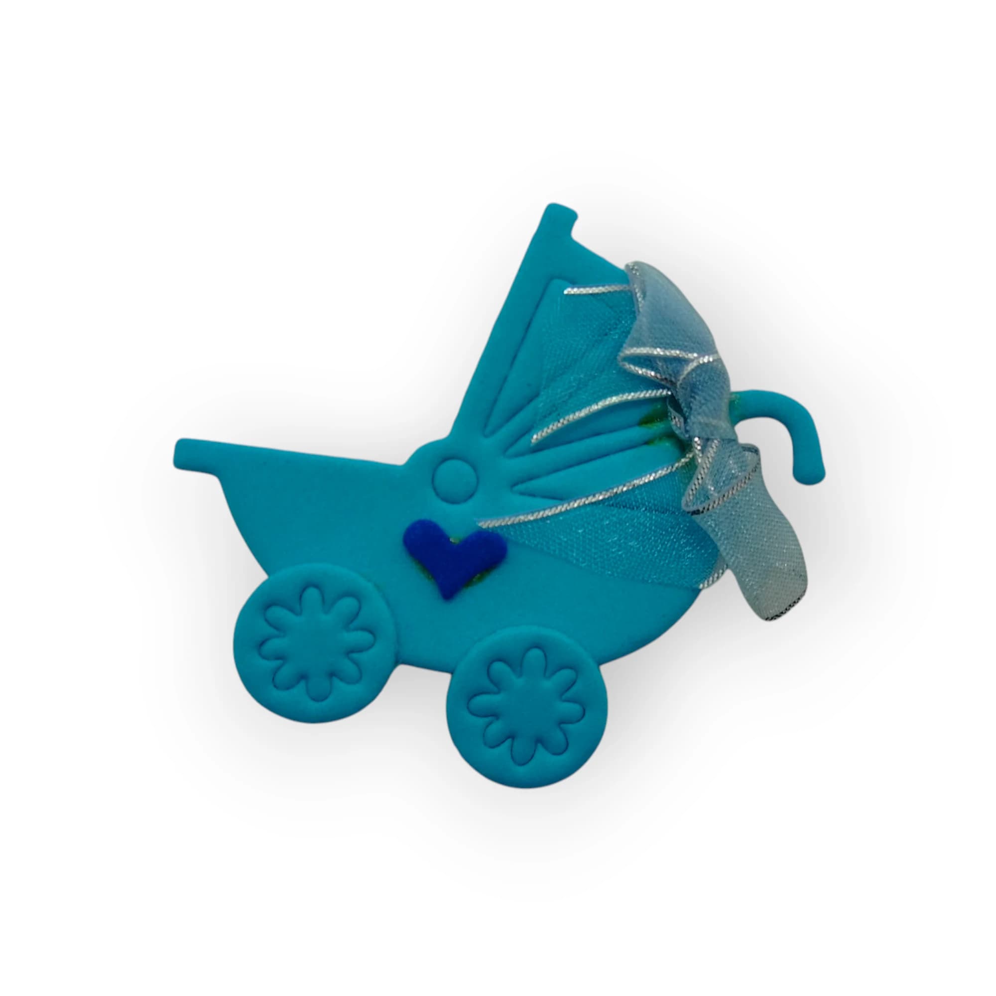 Scrapbook Insert Blue Pram