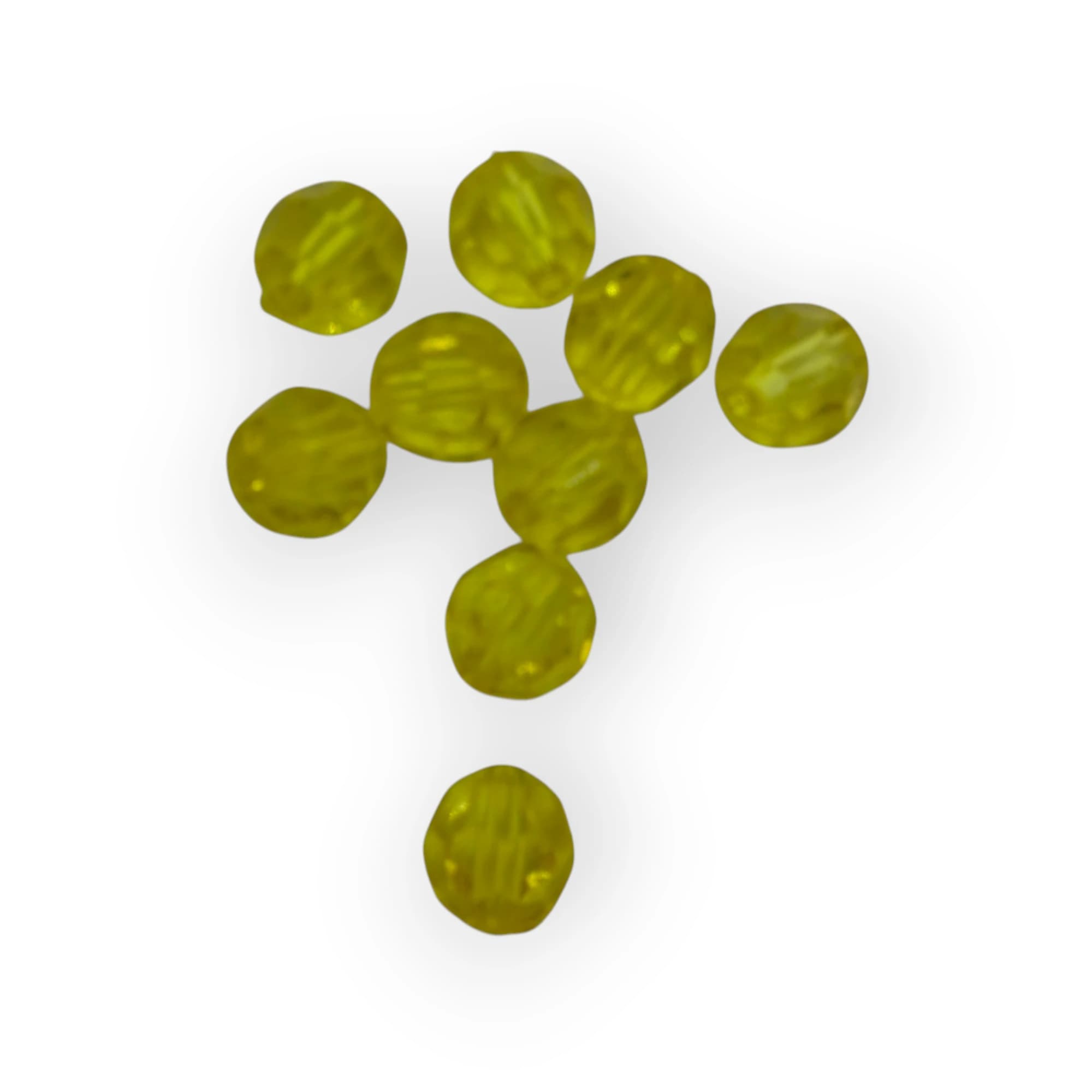 Yellow Round Beads Small