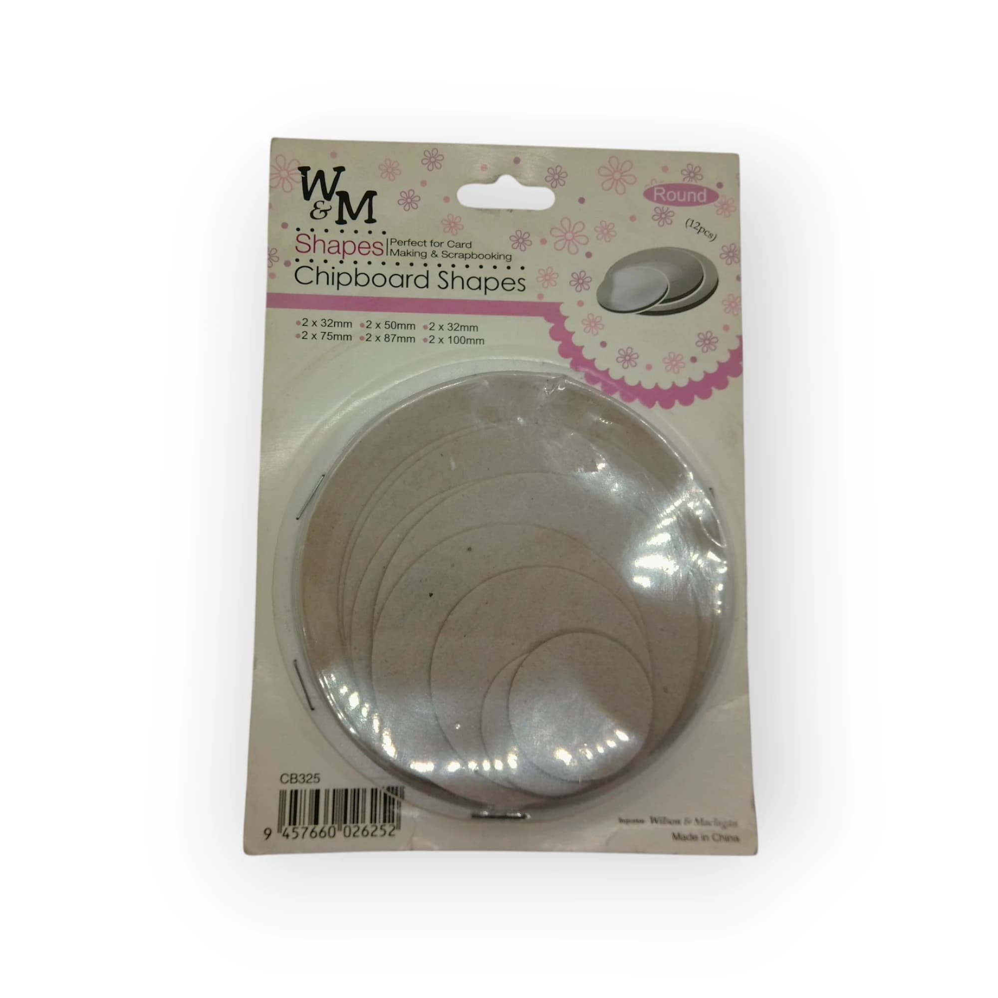 Chipboard Shapes Circles
