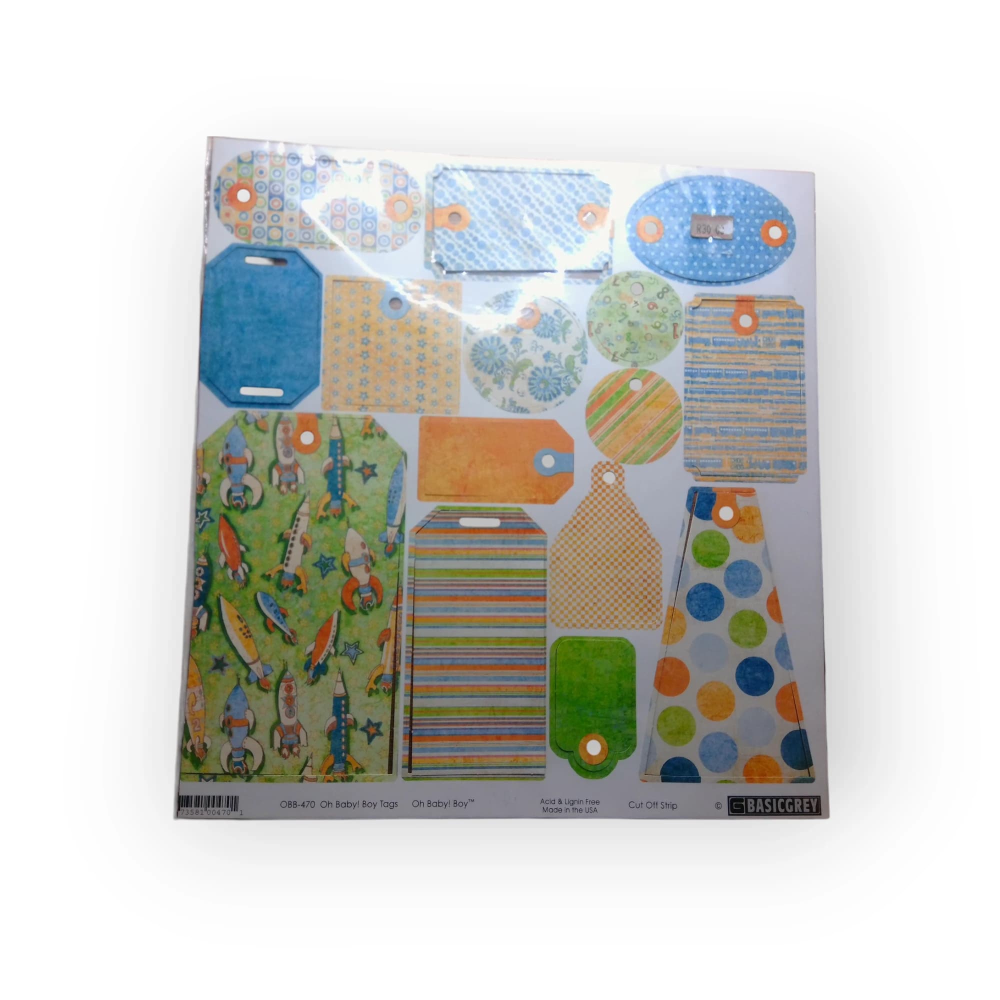 Scrapbook Push Tags