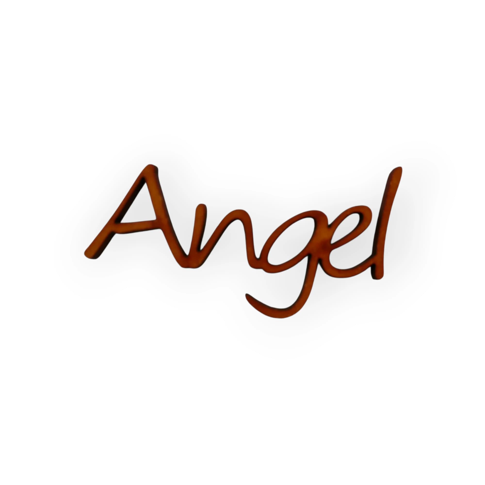 Wood Blank Word Angel