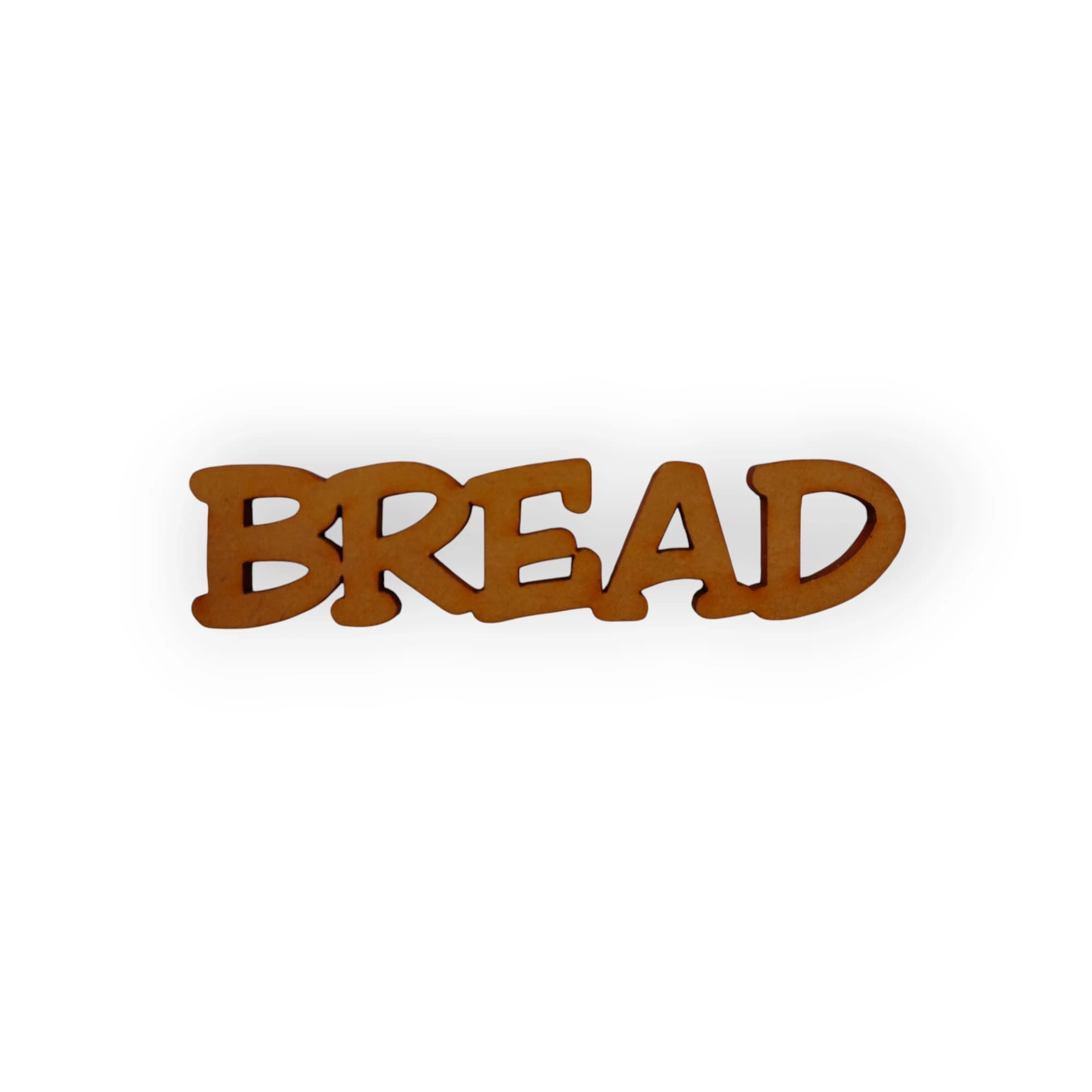Wood Blank Word Bread