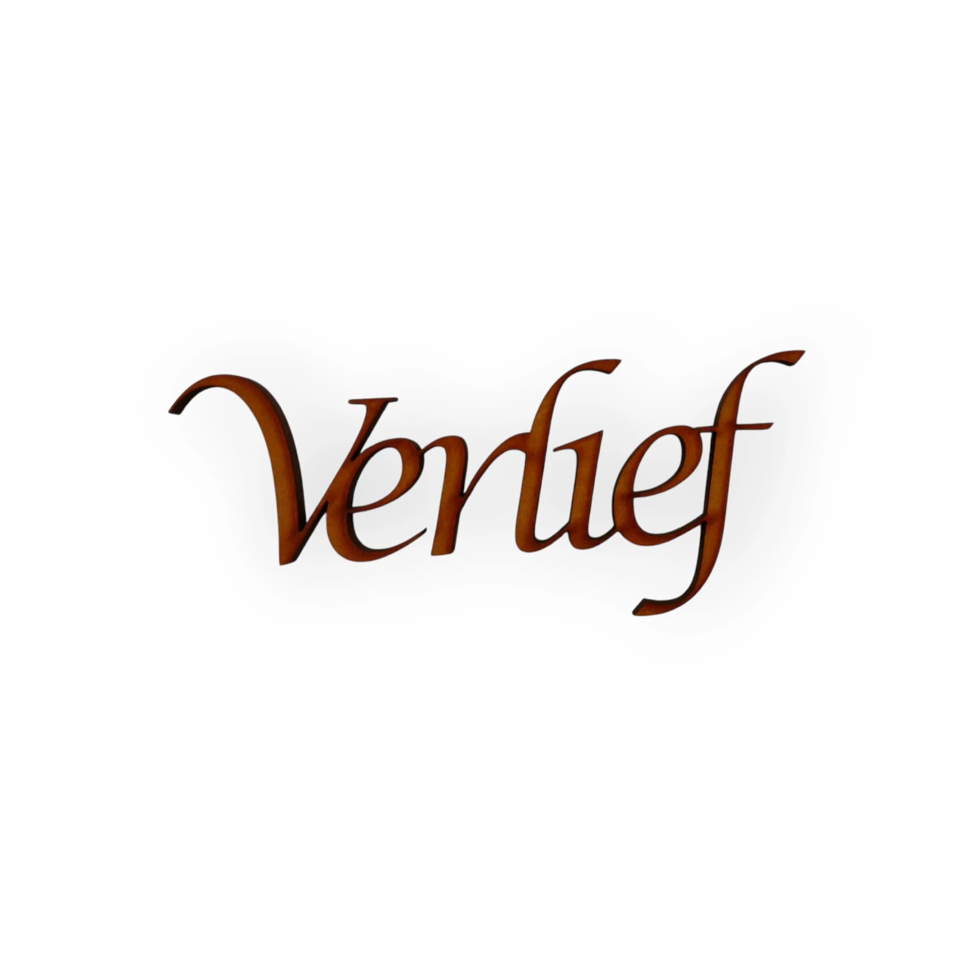 Wood Blank Word Verlief