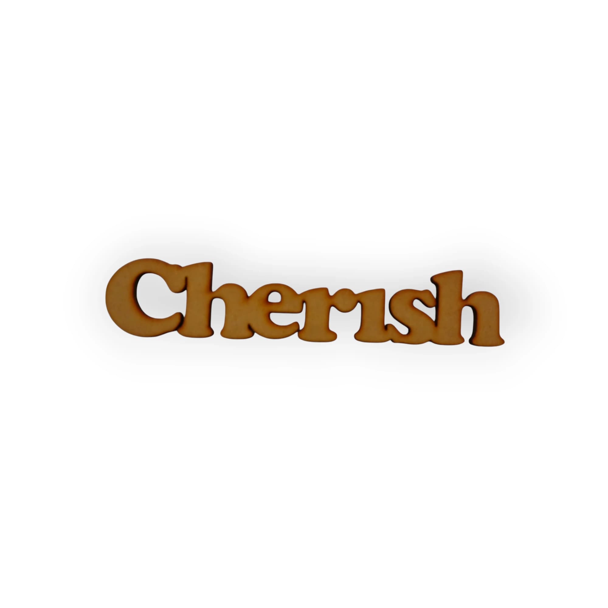 Wood Blank Word Cherish