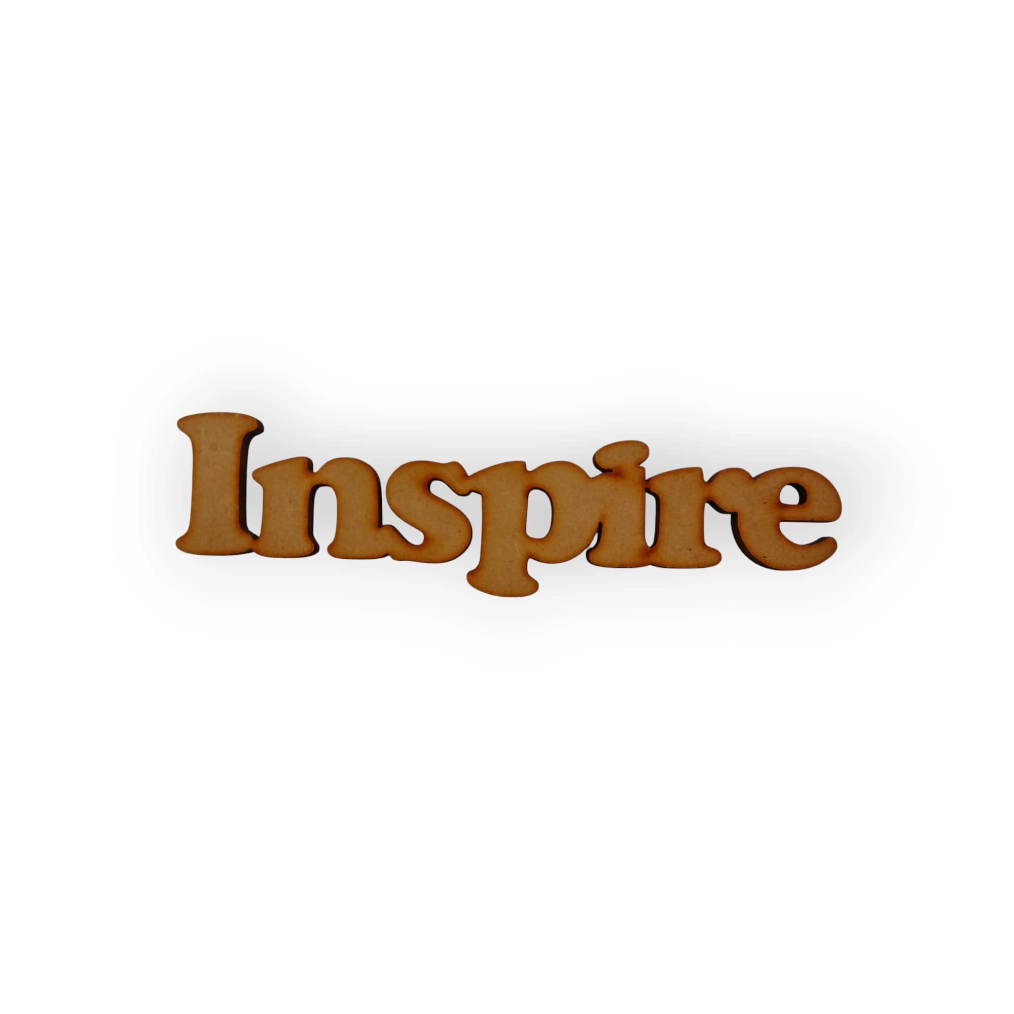 Wood Blank Word Inspire