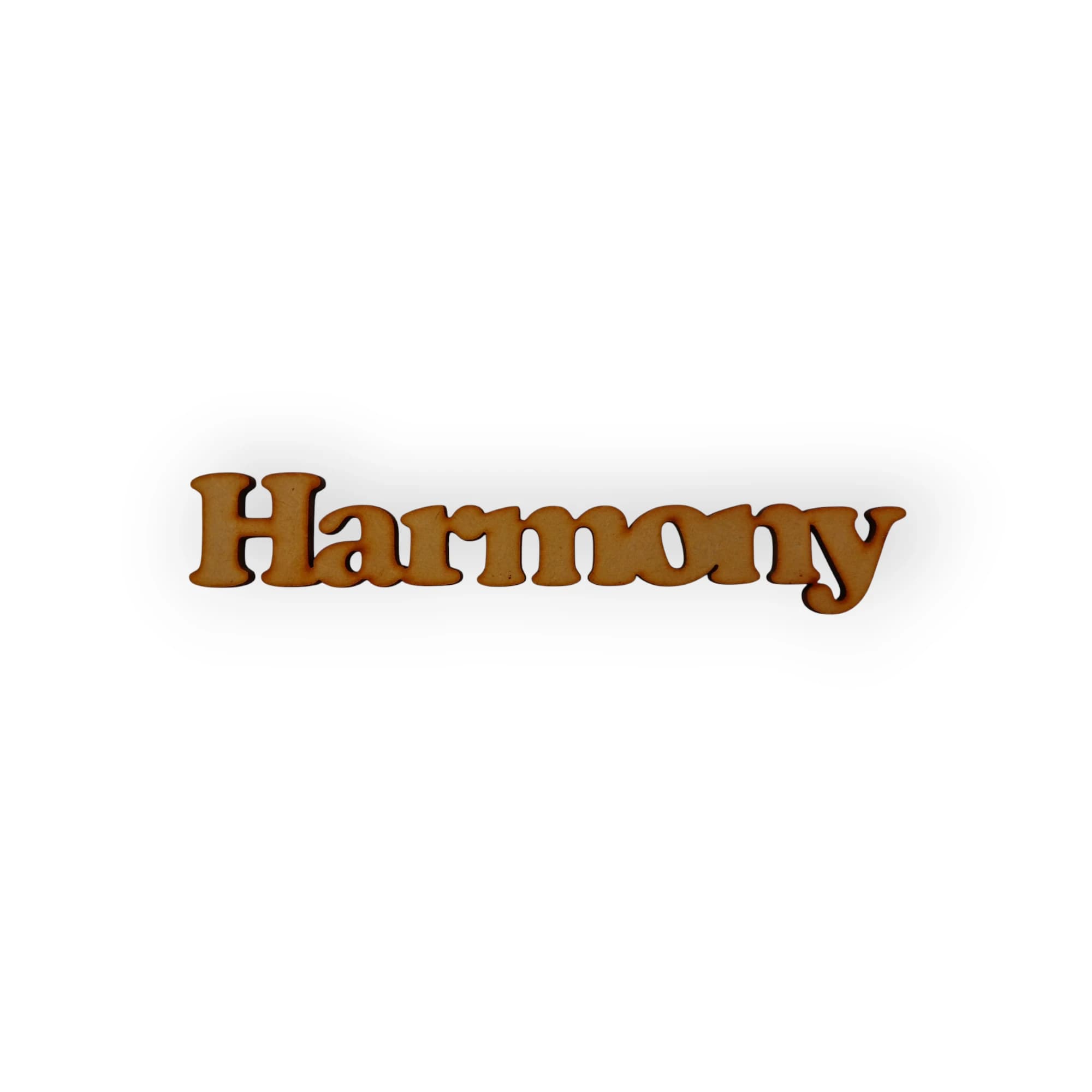 Wood Blank Word Harmony