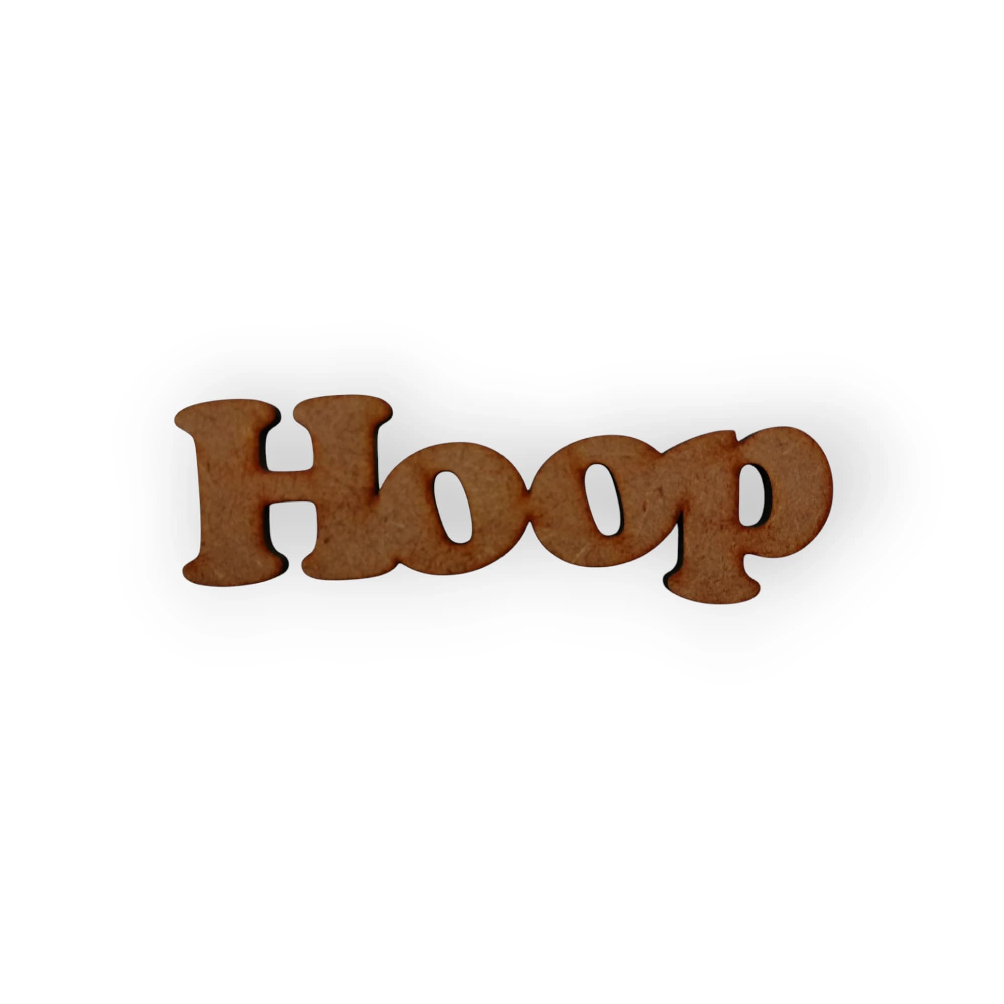 Wood Blank Word Hoop