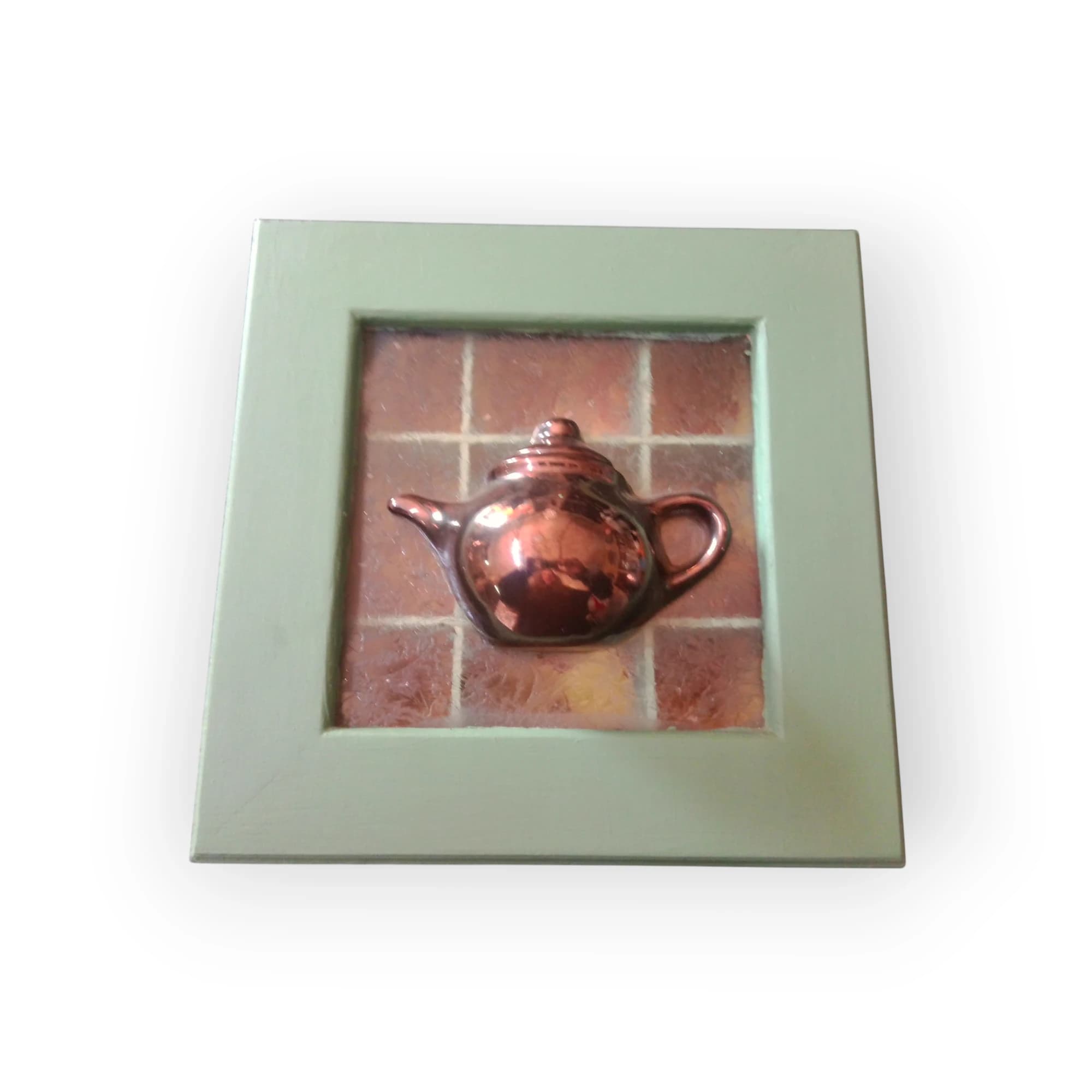 Wood Tea Box Green