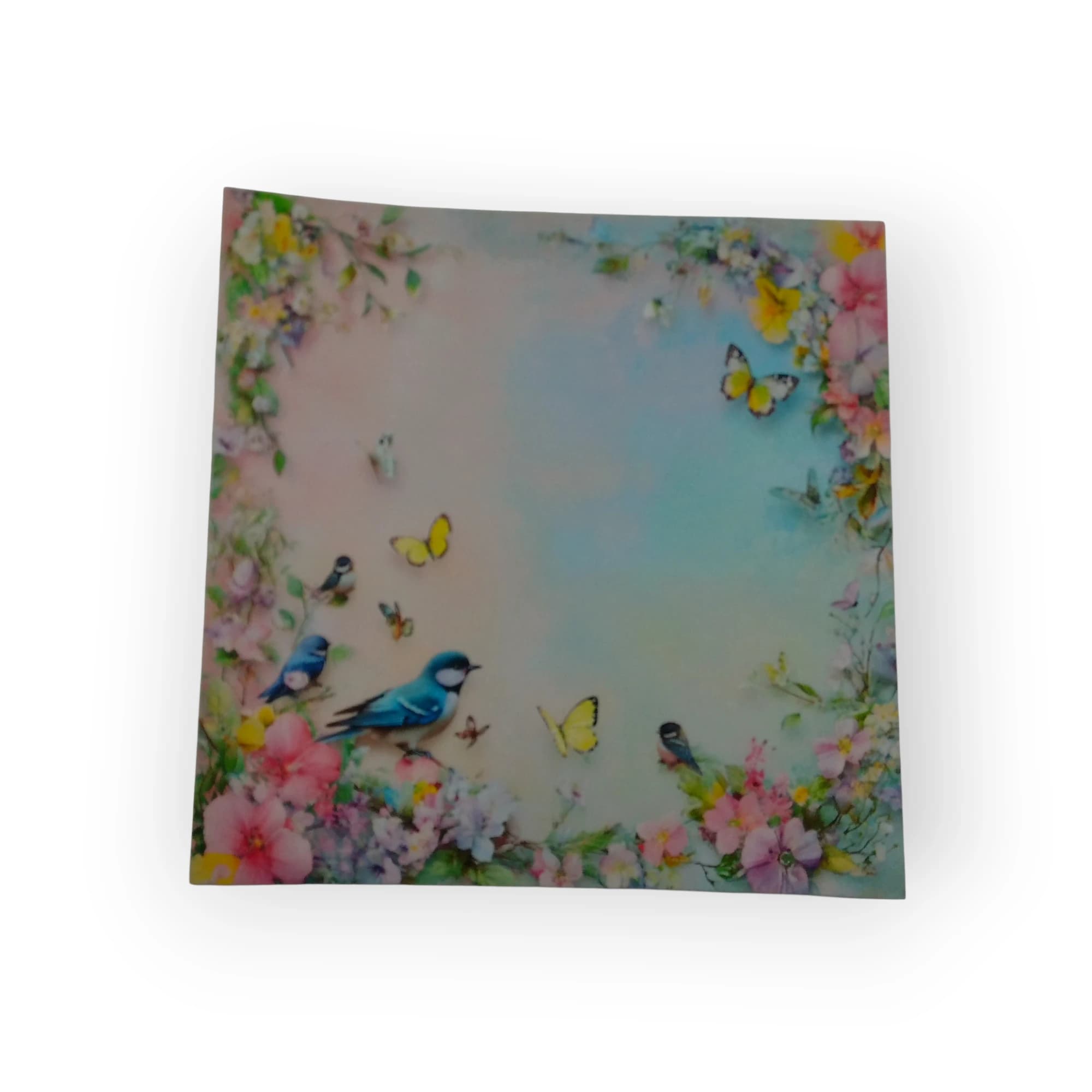 Paper Watercolour Butterfly Design