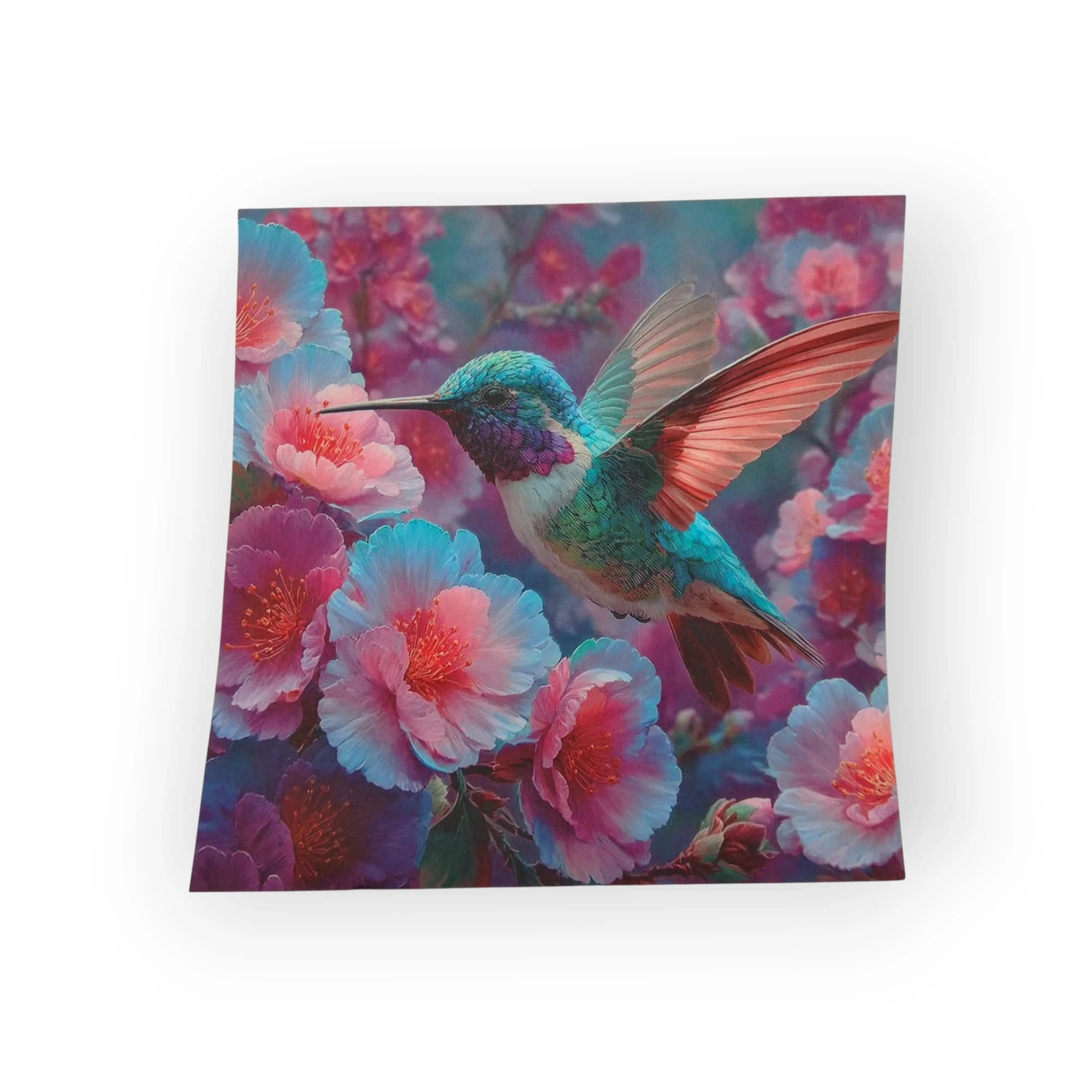 Paper Glow In Dark Hummingbird