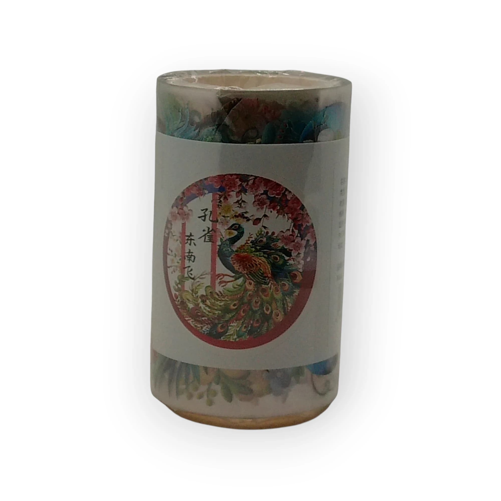 Washi Peacock Graphic Tape