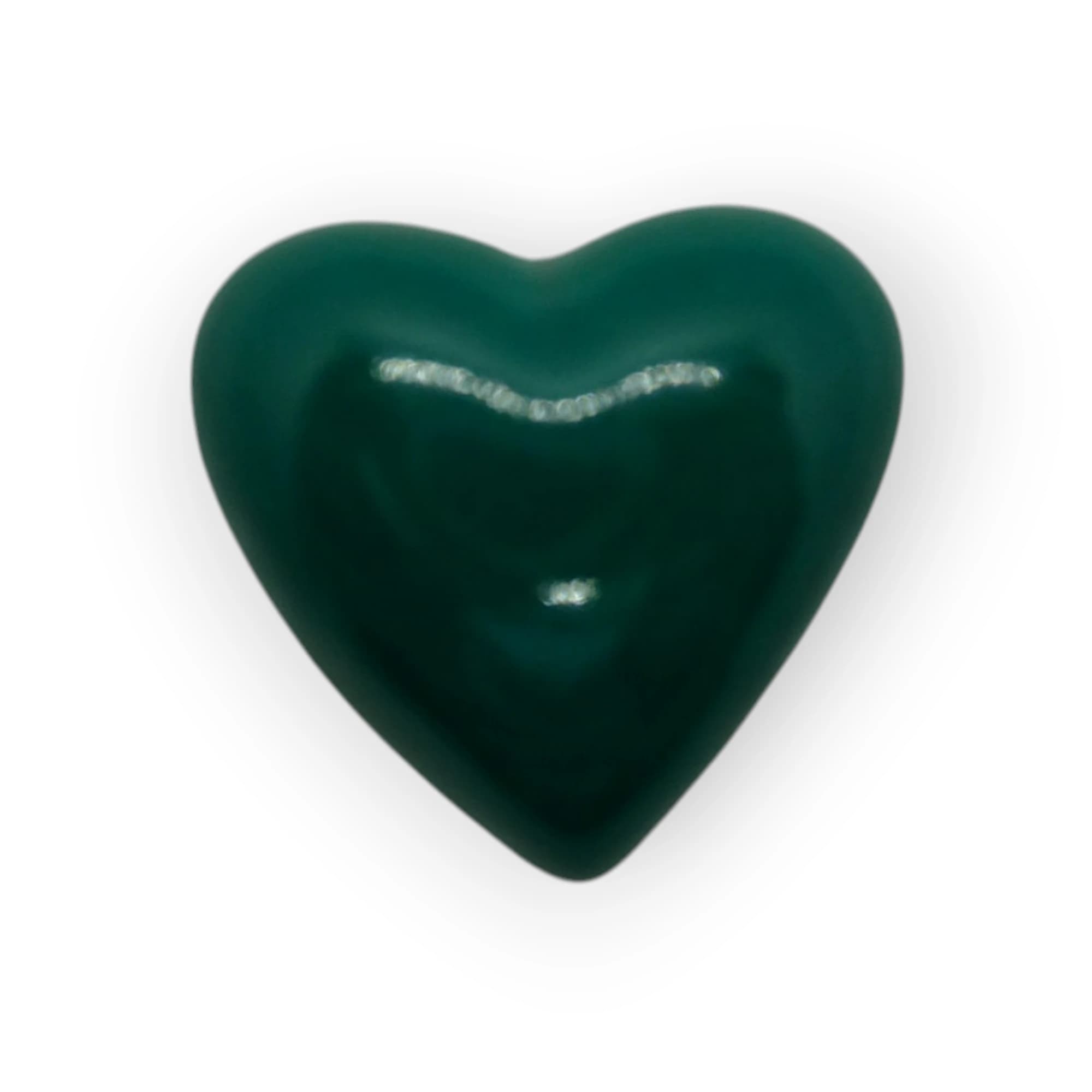 Glazed Ceramic Heart Turquoise