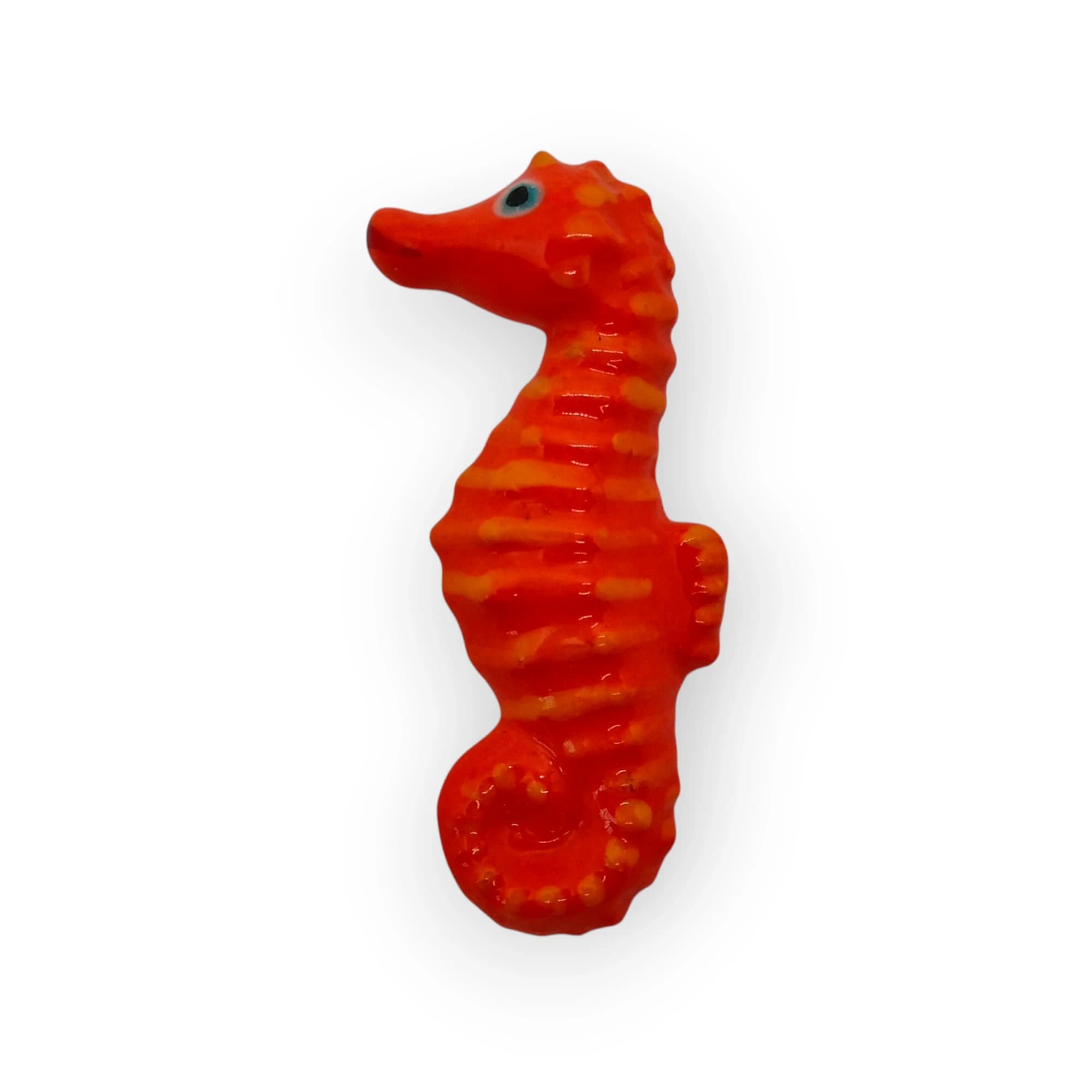 Glazed Sea Horse Orange