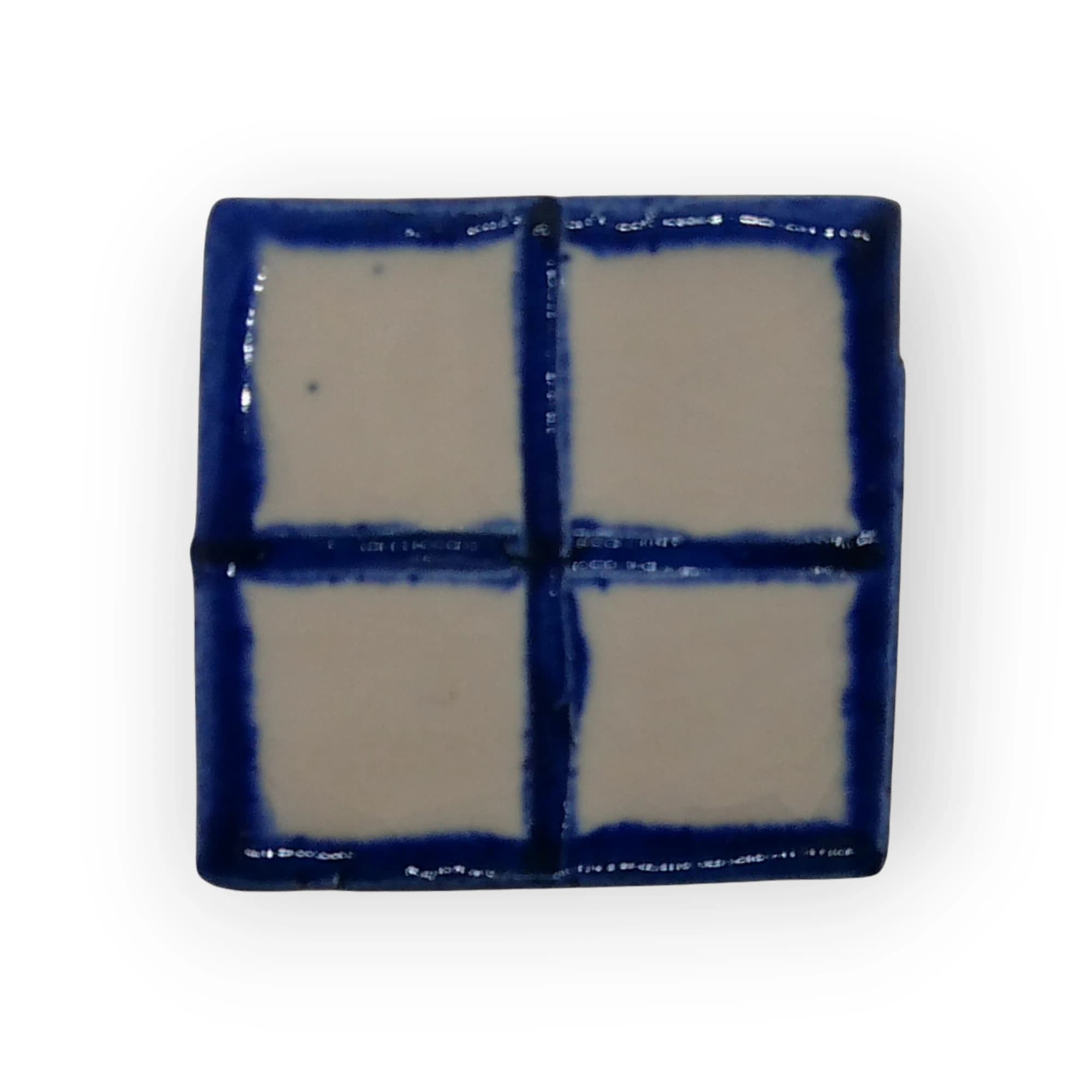 Navy Blue Window Medium Square Window