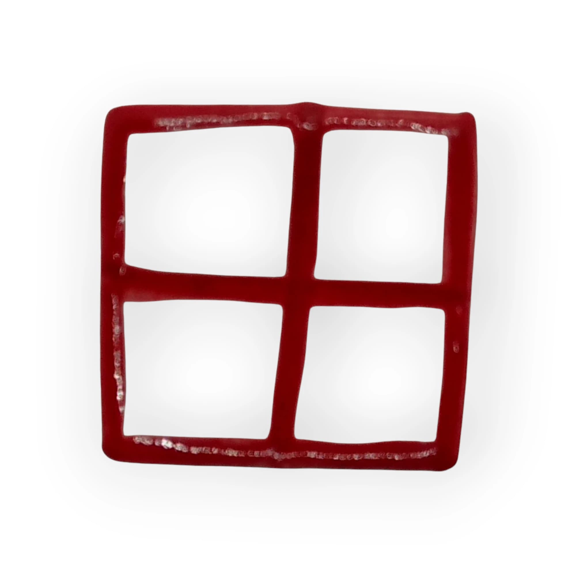 Red Window Small Square Window